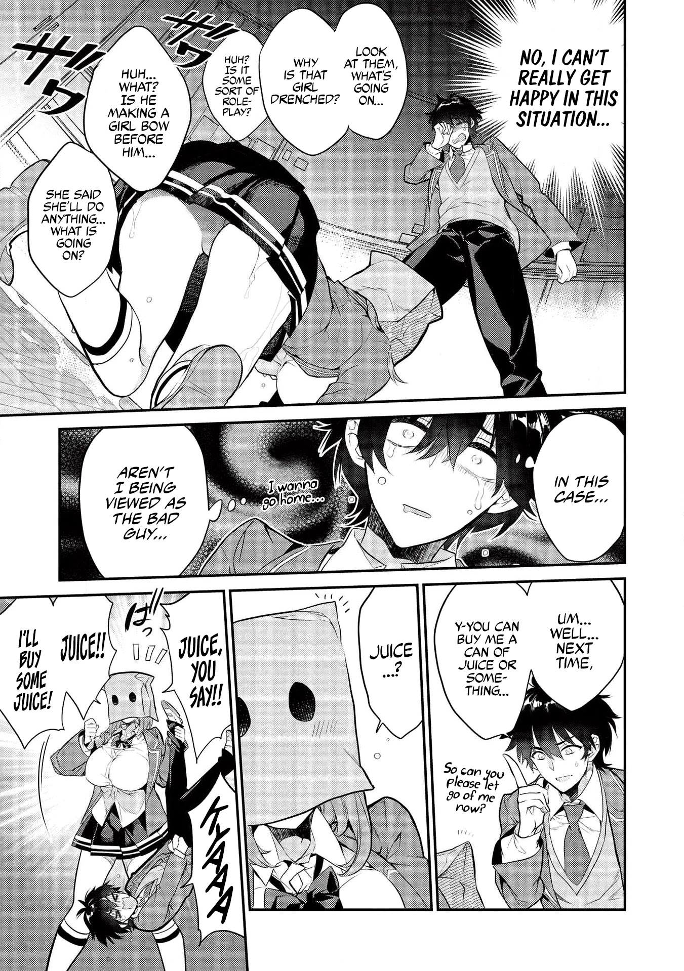 What's under Kamiyama-san's paper bag? Chapter 3 page 16 - Chapter 3: When Dreams Come True