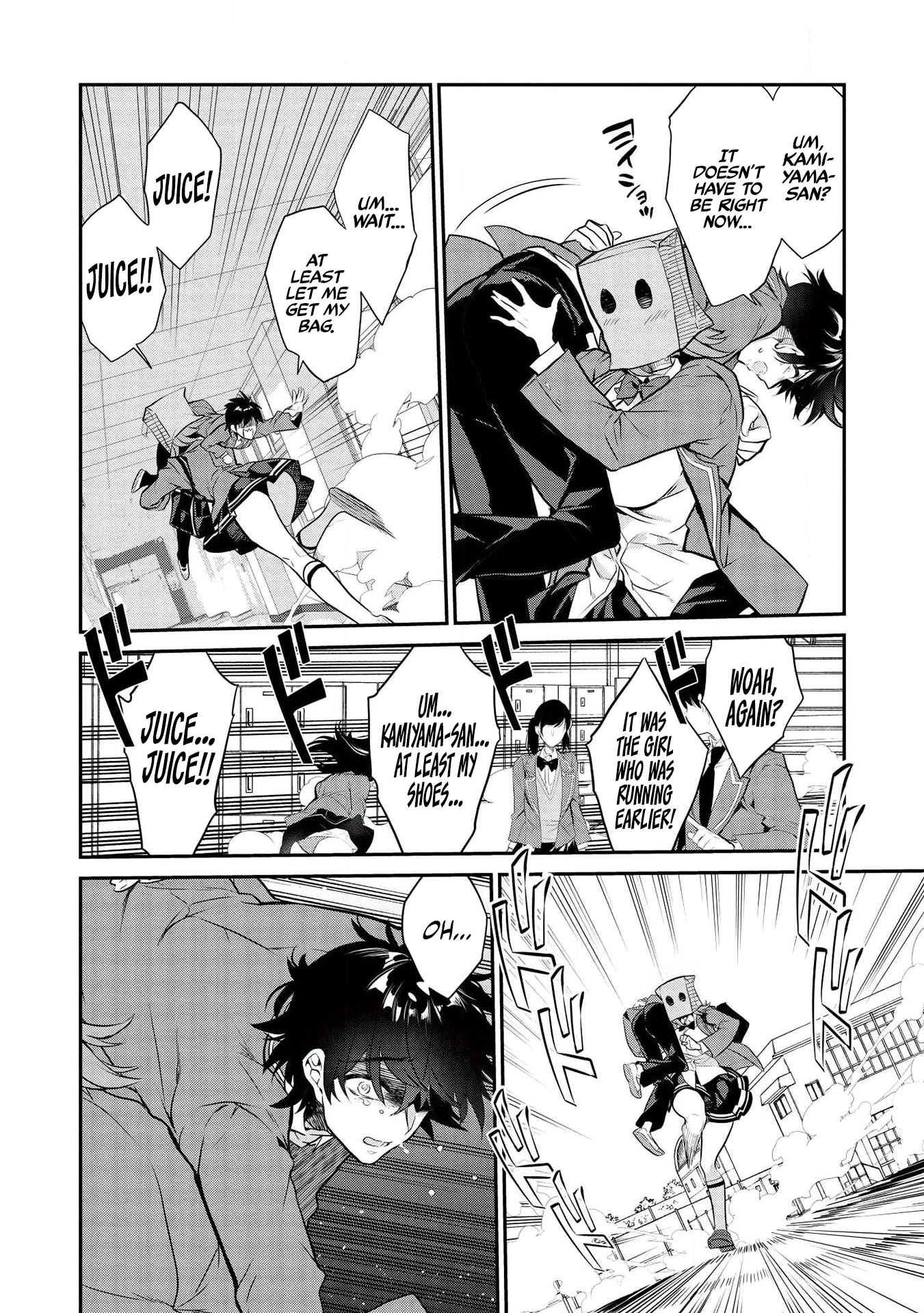 What's under Kamiyama-san's paper bag? Chapter 3 page 17 - Chapter 3: When Dreams Come True