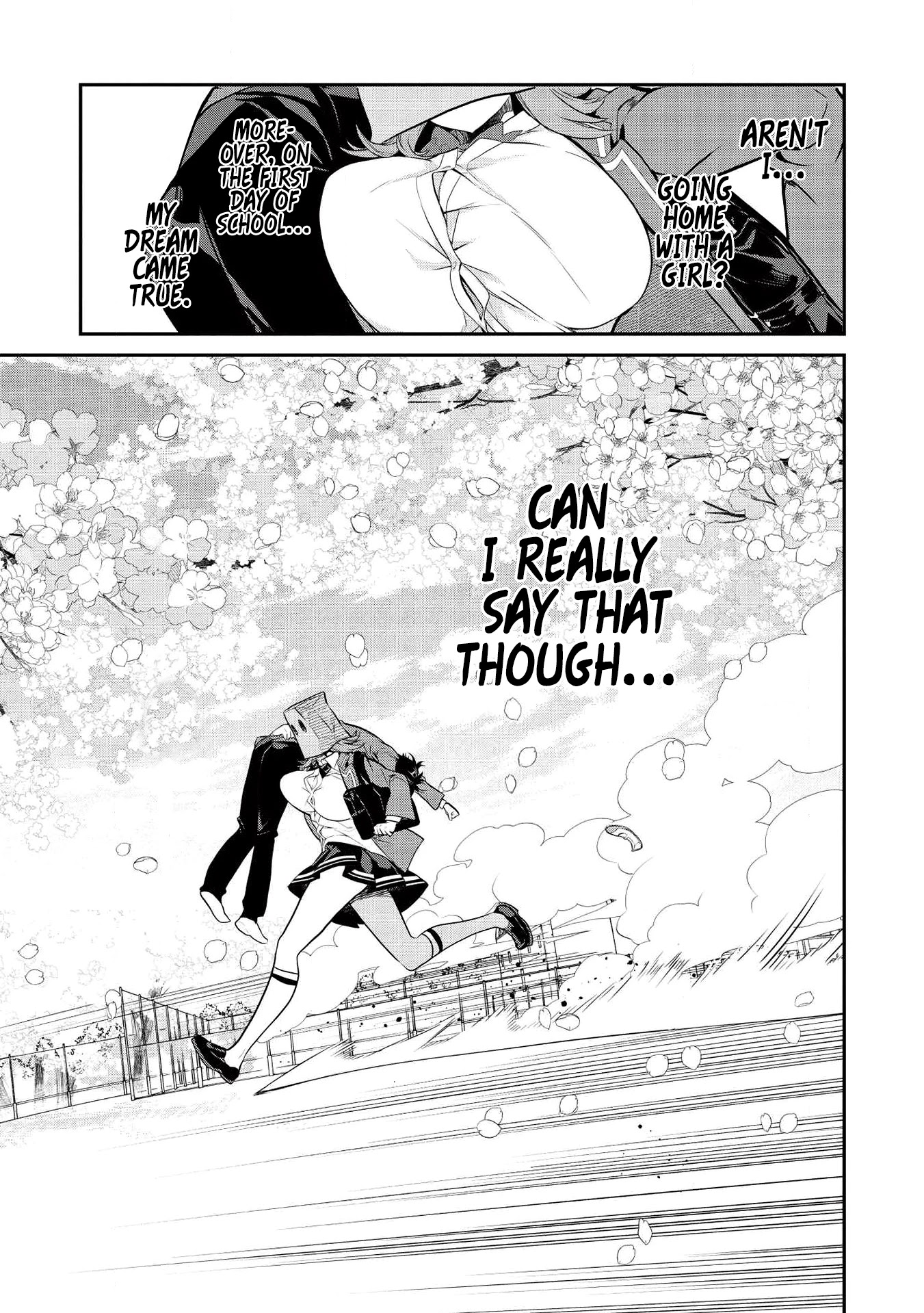 What's under Kamiyama-san's paper bag? Chapter 3 page 18 - Chapter 3: When Dreams Come True