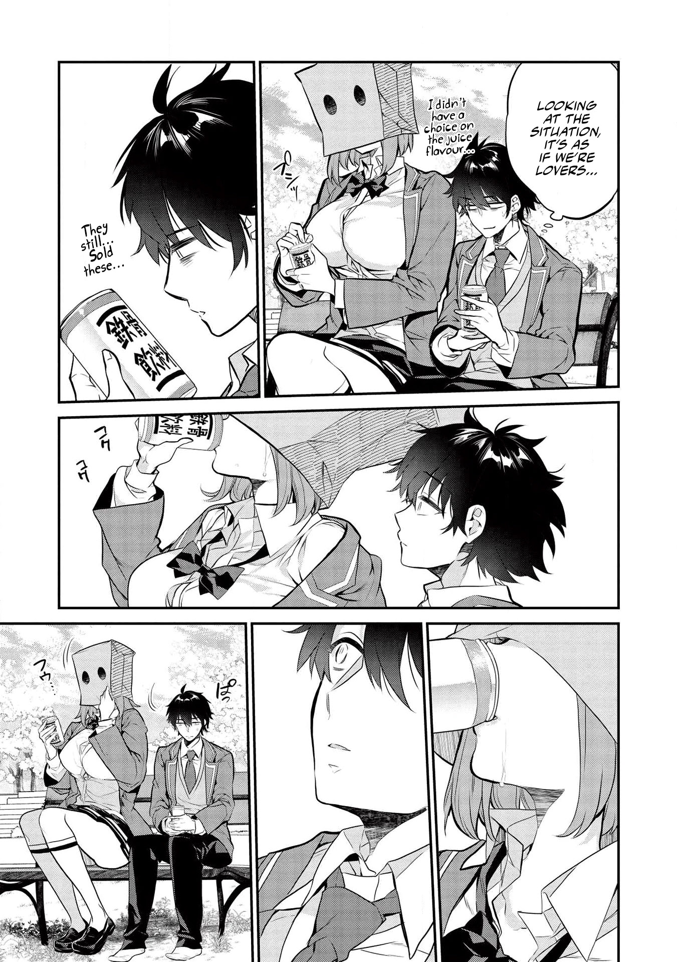 What's under Kamiyama-san's paper bag? Chapter 3 page 20 - Chapter 3: When Dreams Come True