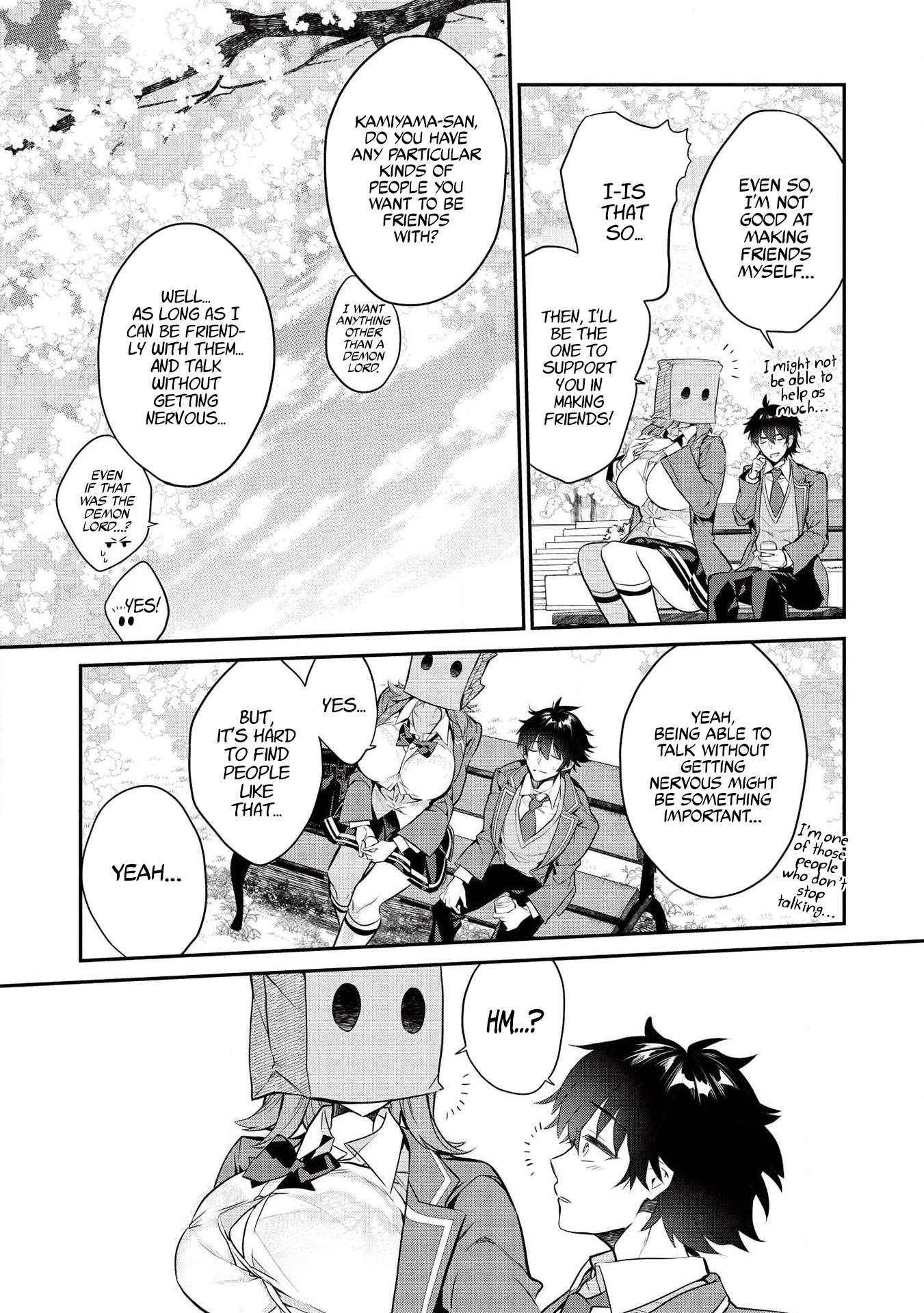 What's under Kamiyama-san's paper bag? Chapter 3 page 24 - Chapter 3: When Dreams Come True