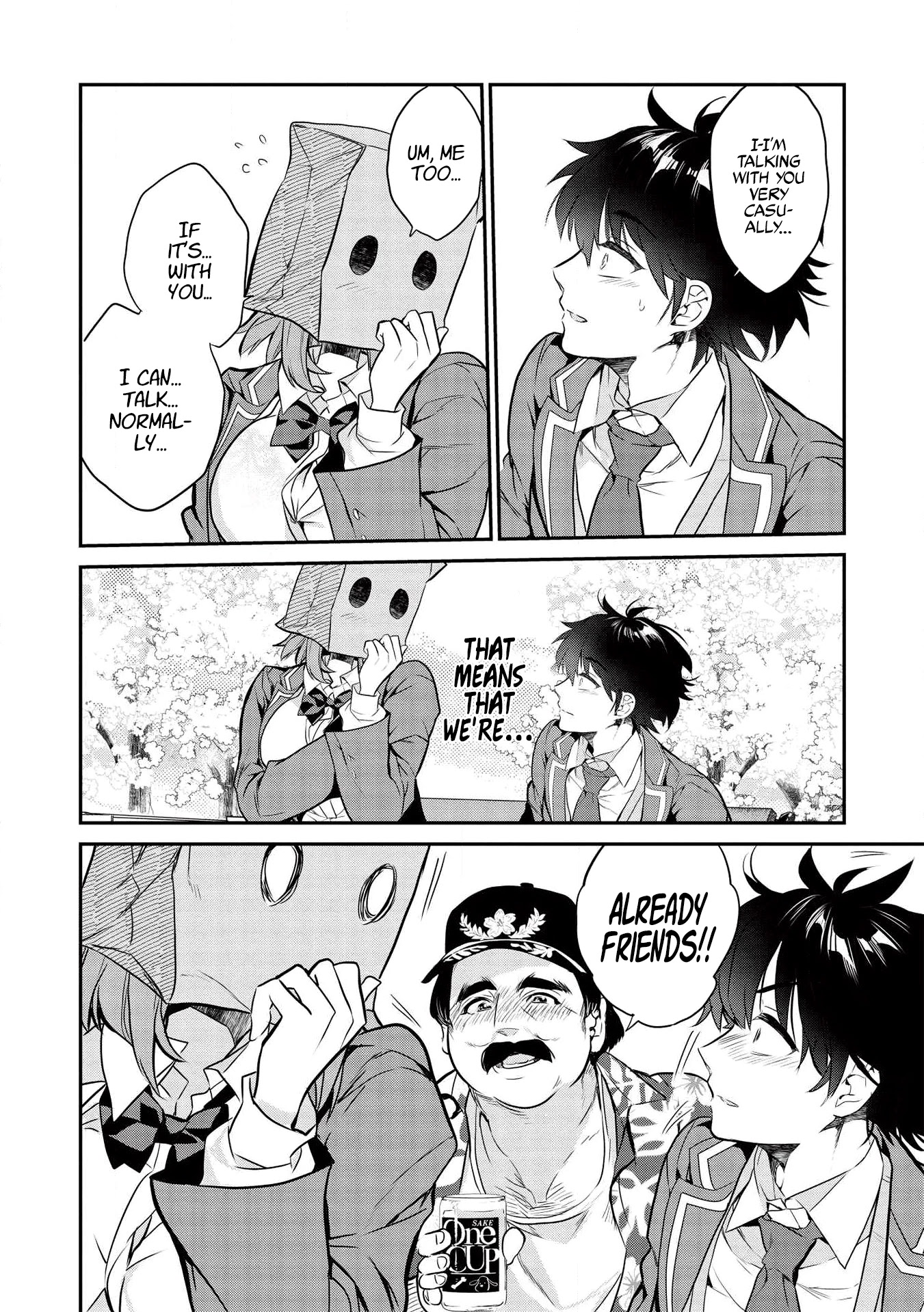 What's under Kamiyama-san's paper bag? Chapter 3 page 25 - Chapter 3: When Dreams Come True