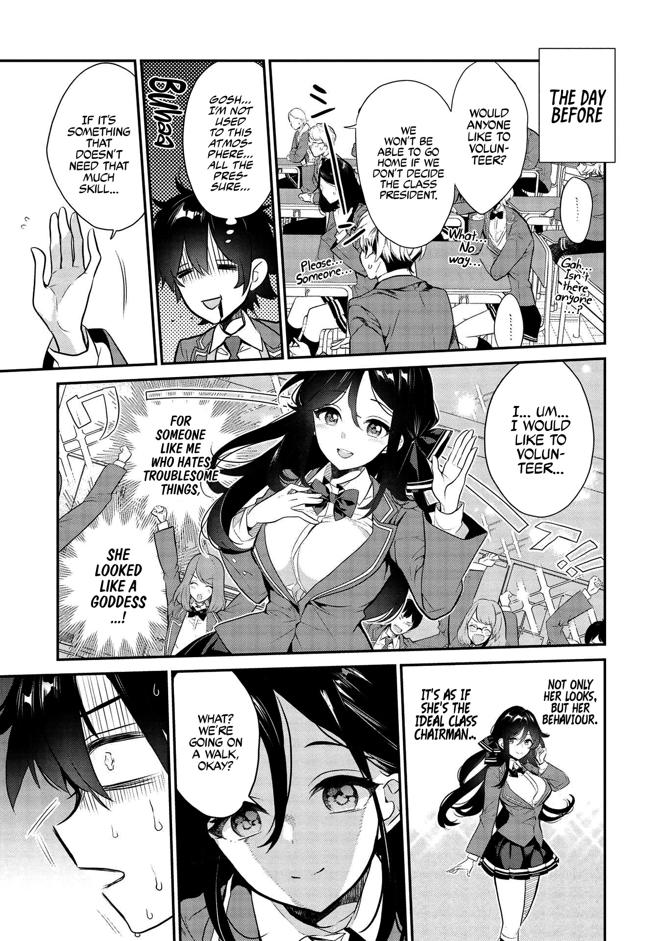 What's under Kamiyama-san's paper bag? Chapter 4 page 4 - Chapter 4: A Battle For A New Beginning