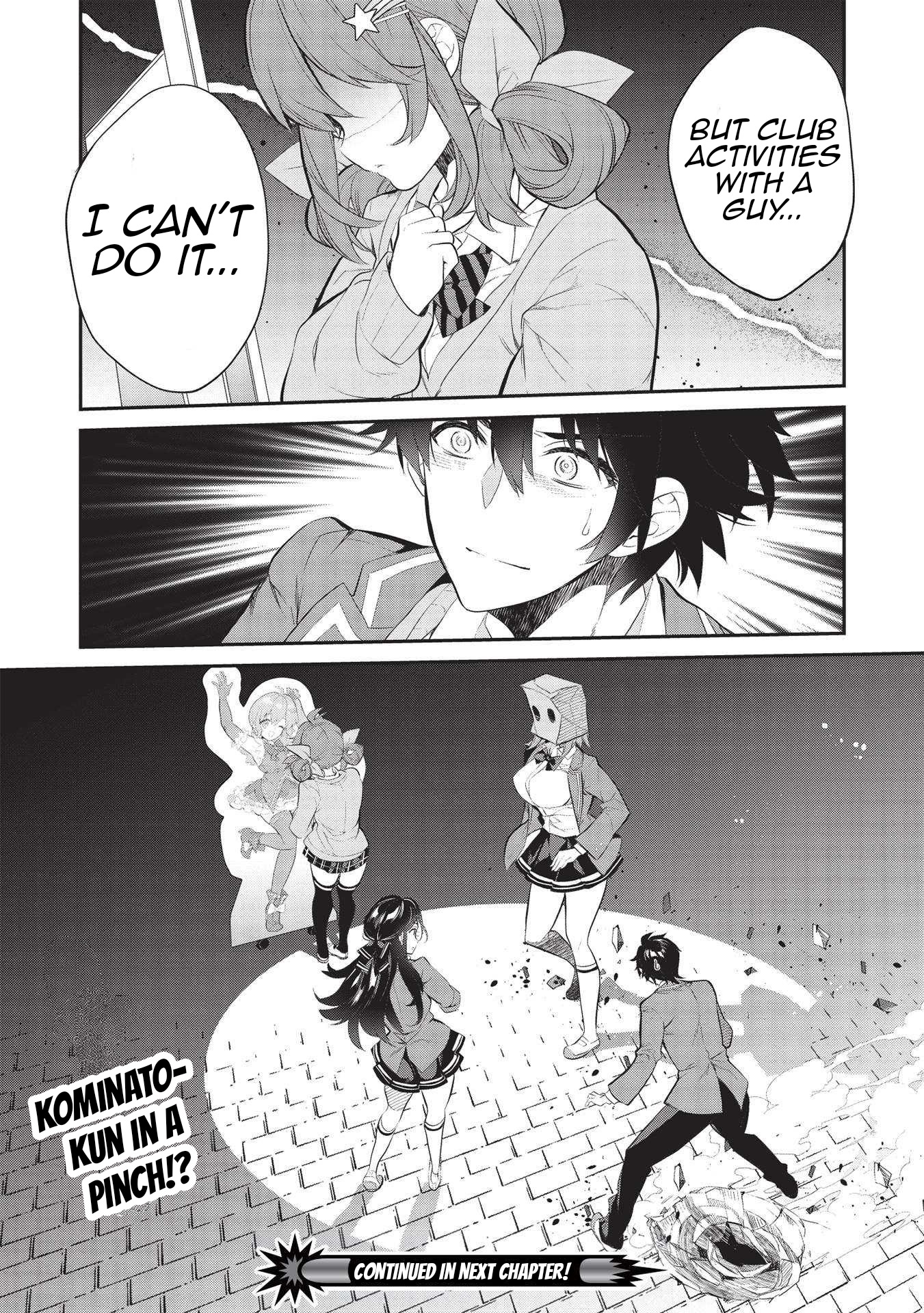 What's under Kamiyama-san's paper bag? Chapter 5 page 25 - Chapter 5: A Friend of Mine is Like a Friend of Yours...