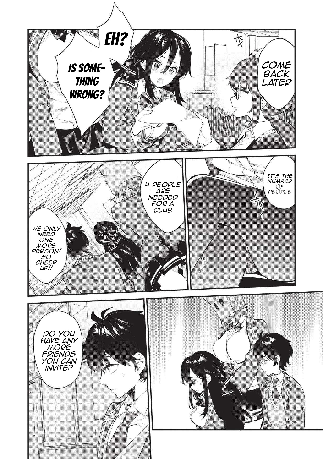 What's under Kamiyama-san's paper bag? Chapter 5 page 7 - Chapter 5: A Friend of Mine is Like a Friend of Yours...