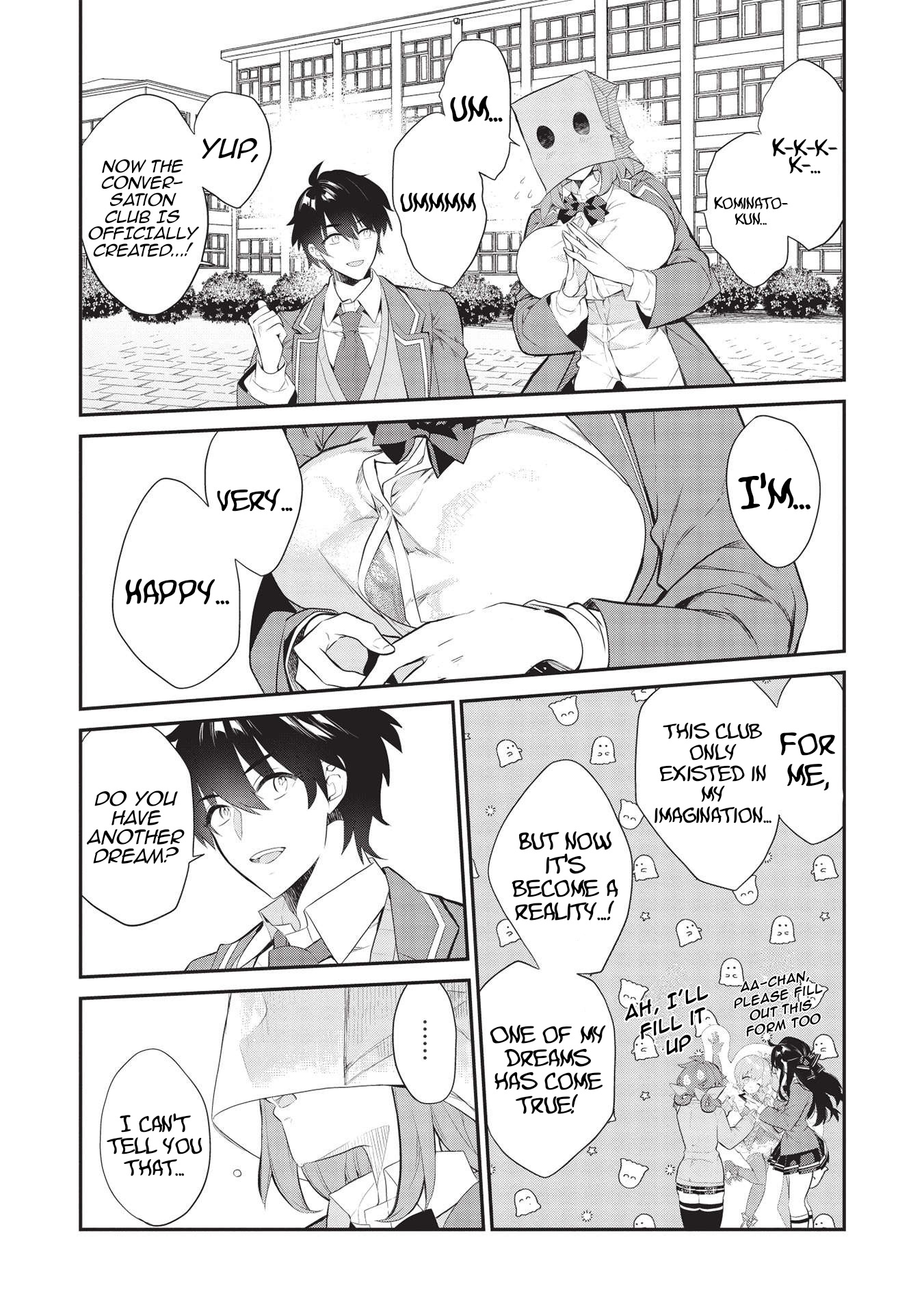 What's under Kamiyama-san's paper bag? Chapter 6 page 18 - Chapter 6: Rivals Finding Themselves in the Same Place, Now Turned into Allies