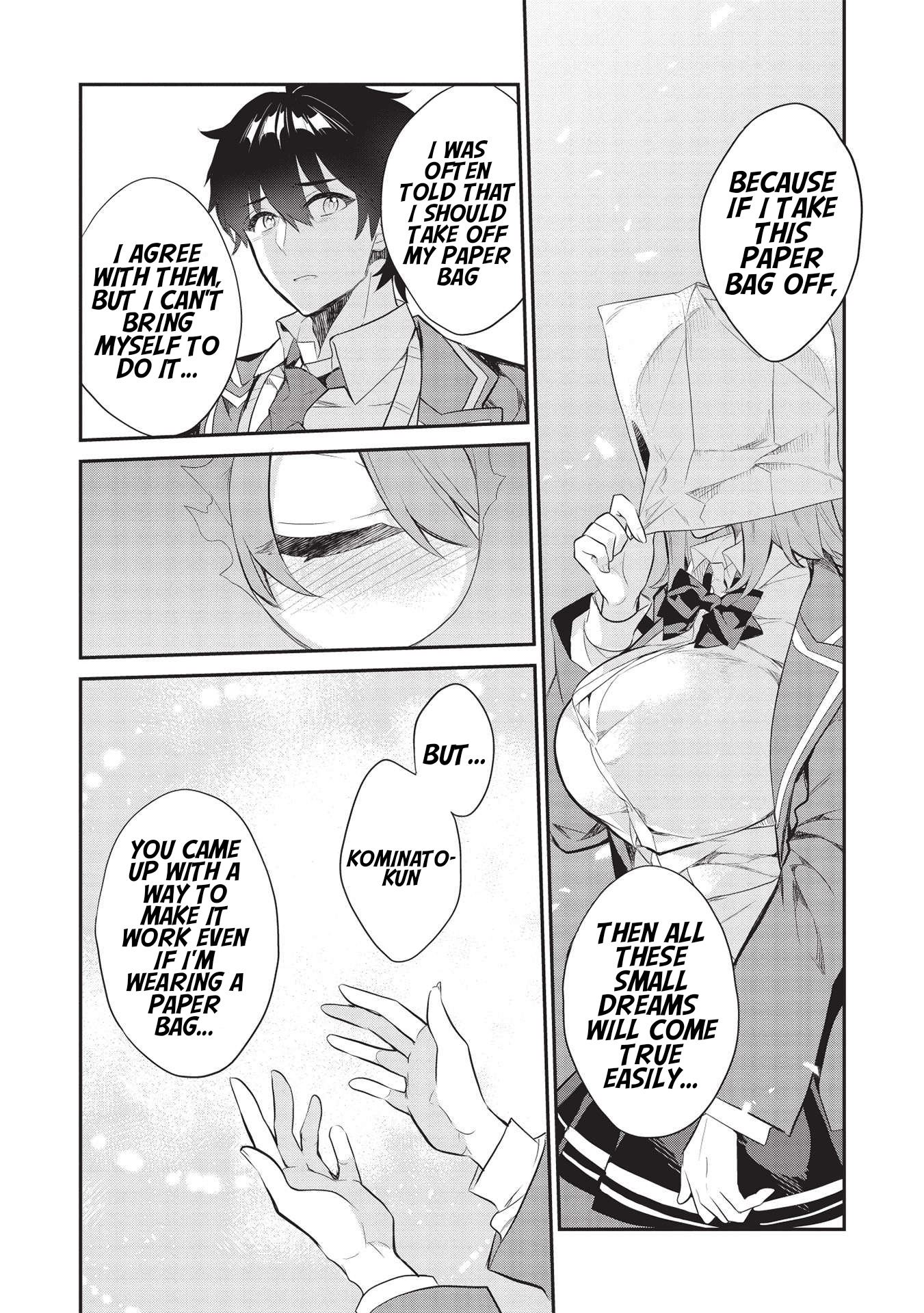 What's under Kamiyama-san's paper bag? Chapter 6 page 19 - Chapter 6: Rivals Finding Themselves in the Same Place, Now Turned into Allies