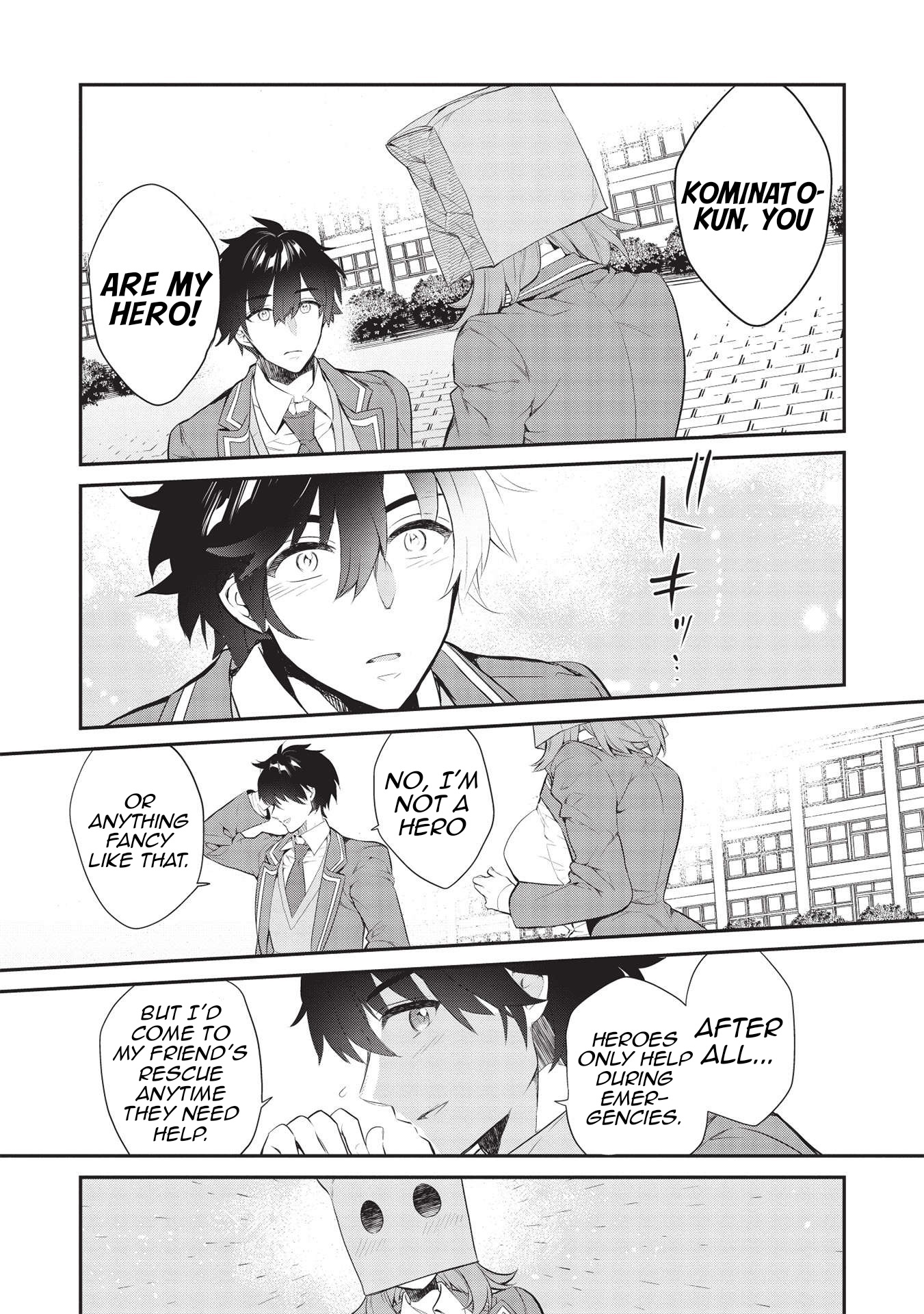 What's under Kamiyama-san's paper bag? Chapter 6 page 20 - Chapter 6: Rivals Finding Themselves in the Same Place, Now Turned into Allies