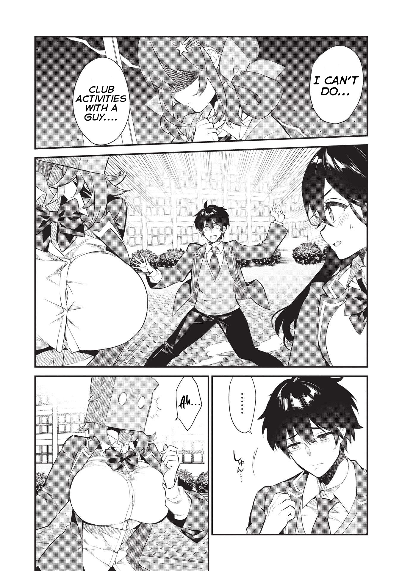 What's under Kamiyama-san's paper bag? Chapter 6 page 3 - Chapter 6: Rivals Finding Themselves in the Same Place, Now Turned into Allies