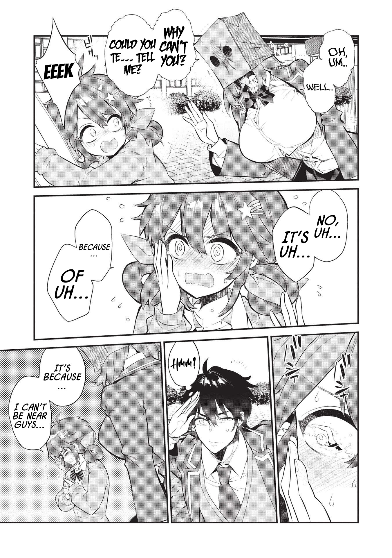 What's under Kamiyama-san's paper bag? Chapter 6 page 4 - Chapter 6: Rivals Finding Themselves in the Same Place, Now Turned into Allies