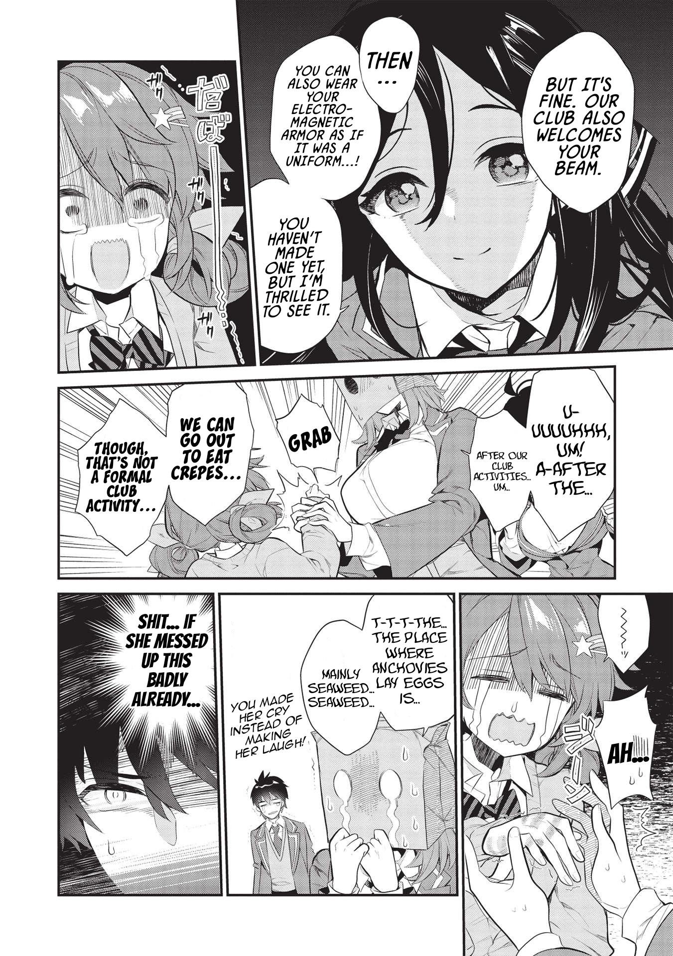 What's under Kamiyama-san's paper bag? Chapter 6 page 9 - Chapter 6: Rivals Finding Themselves in the Same Place, Now Turned into Allies