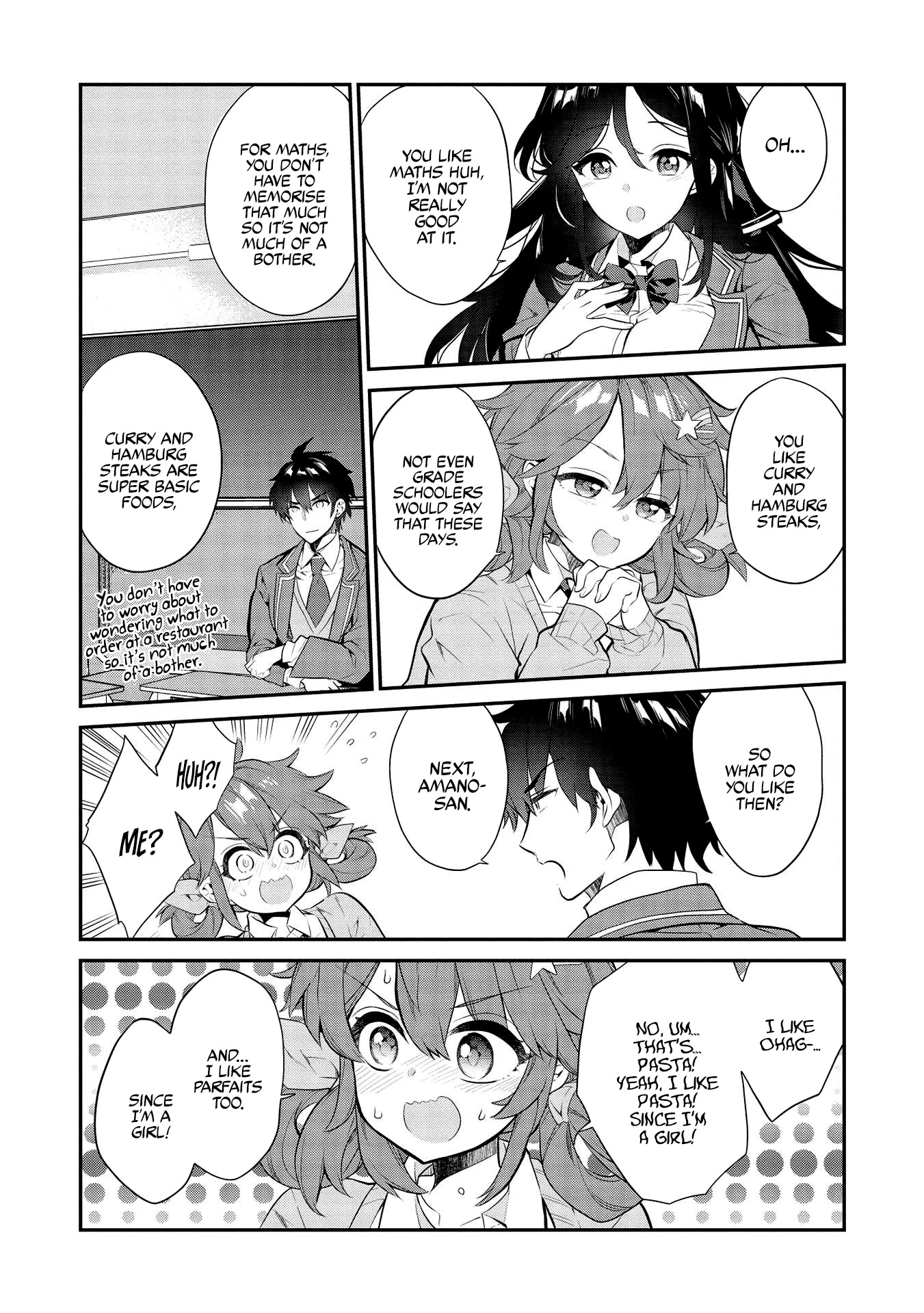 What's under Kamiyama-san's paper bag? Chapter 7 page 15 - Chapter 7: And the First Activity is...