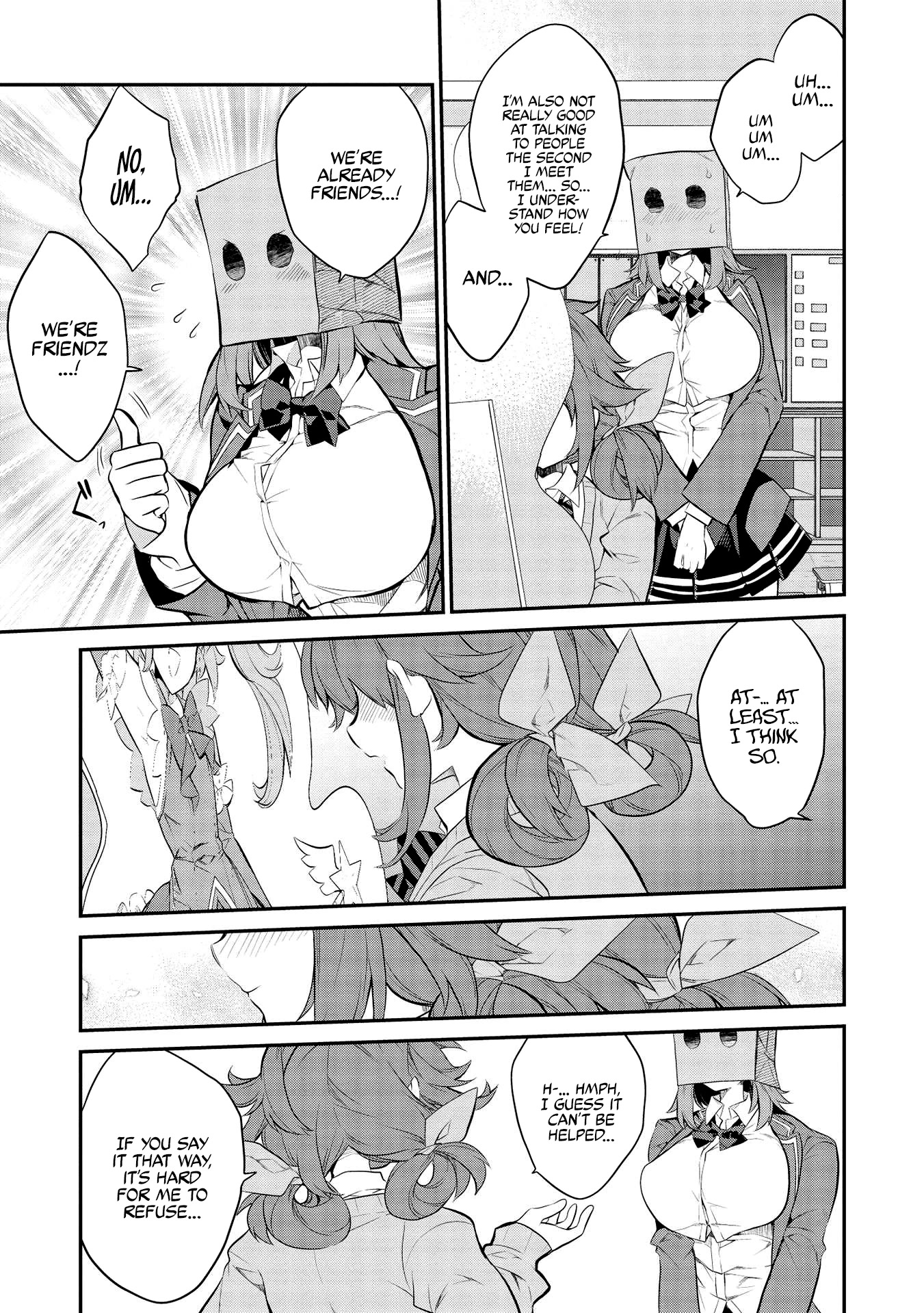 What's under Kamiyama-san's paper bag? Chapter 7 page 22 - Chapter 7: And the First Activity is...