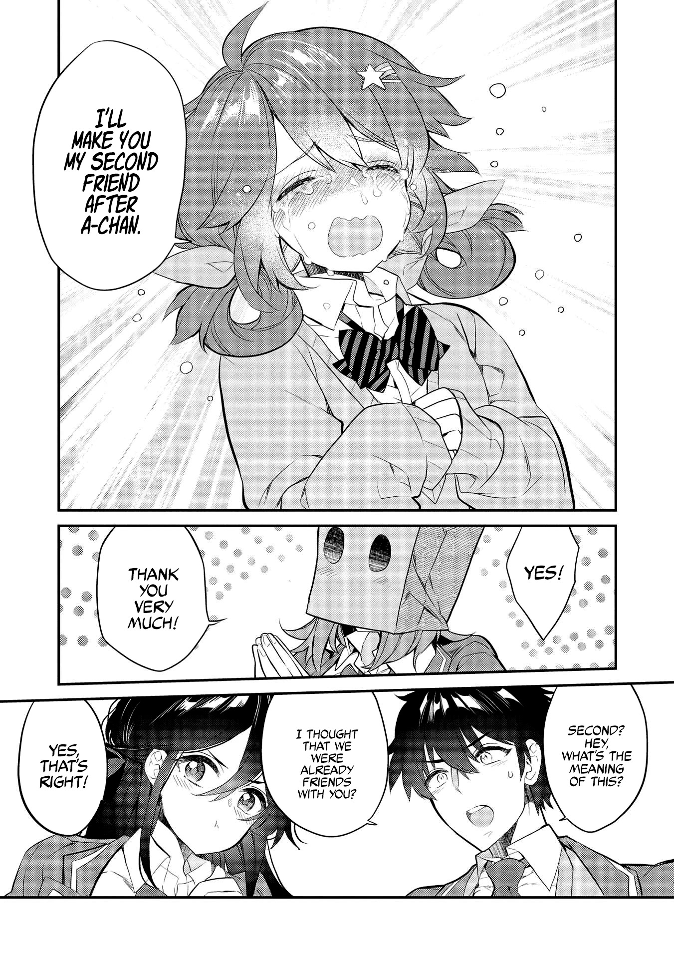 What's under Kamiyama-san's paper bag? Chapter 7 page 23 - Chapter 7: And the First Activity is...