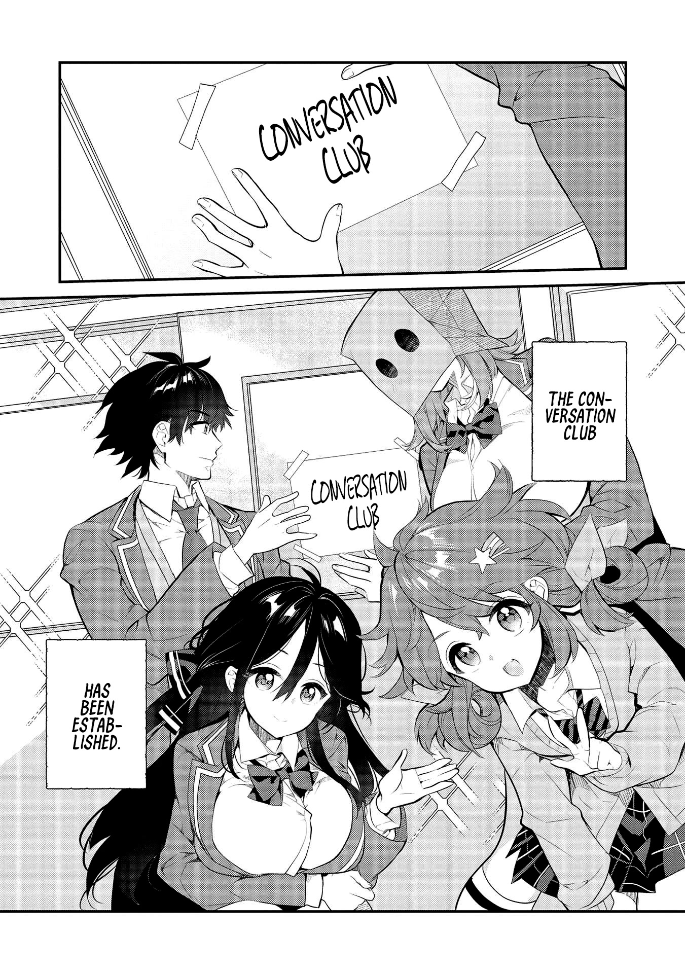 What's under Kamiyama-san's paper bag? Chapter 7 page 3 - Chapter 7: And the First Activity is...