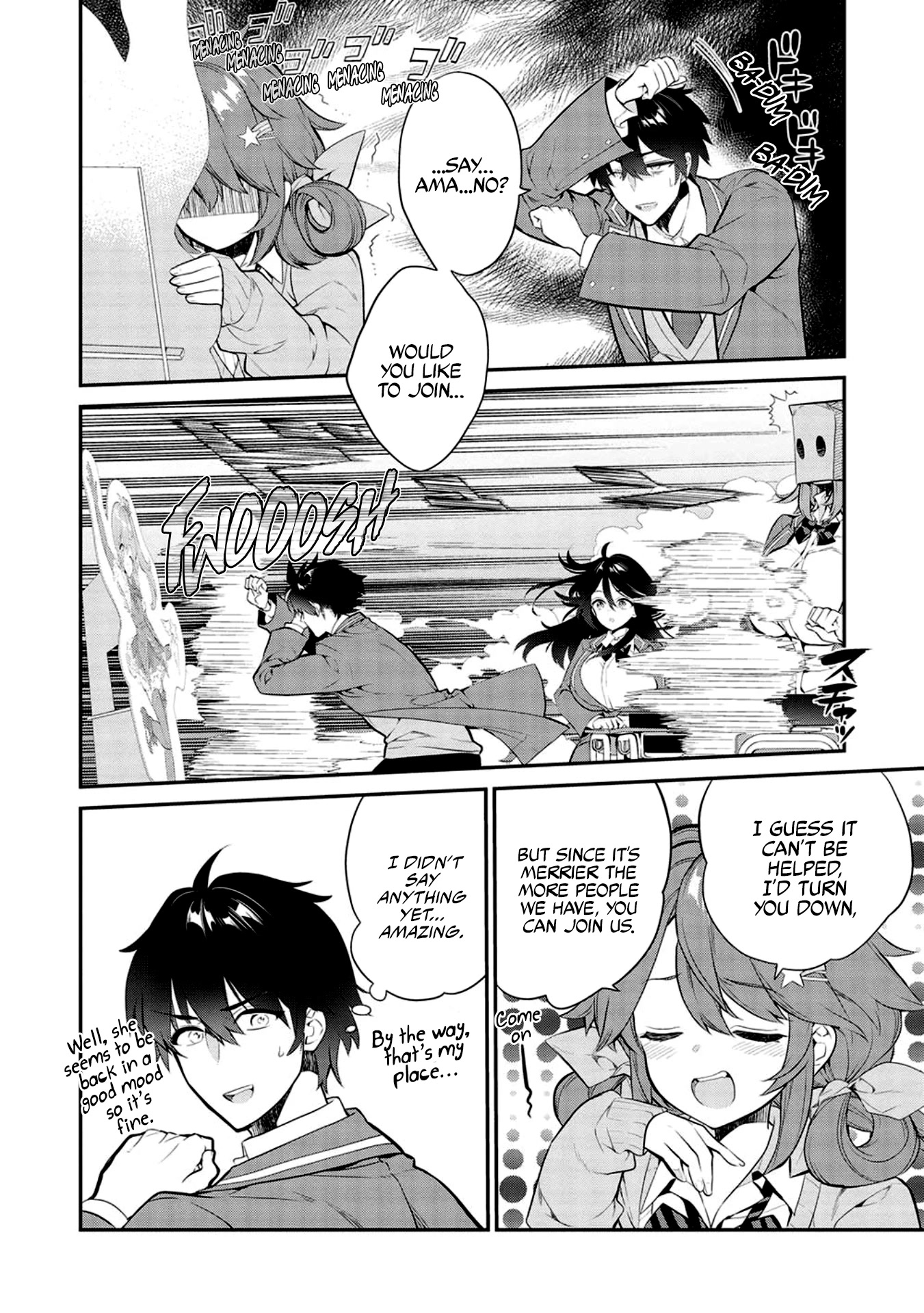 What's under Kamiyama-san's paper bag? Chapter 8 page 11 - Chapter 8: People Who Can Stand Against New Difficulties