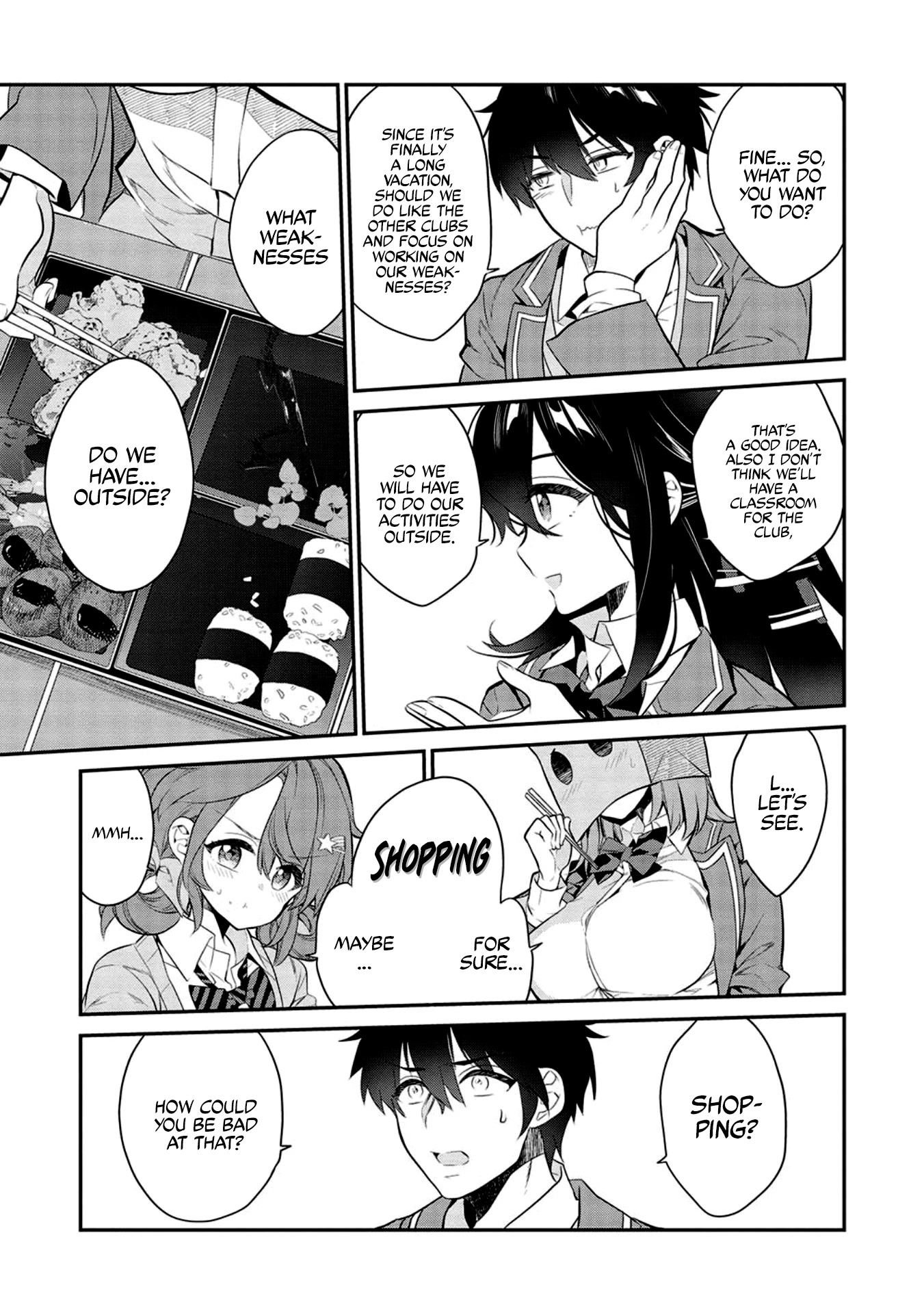 What's under Kamiyama-san's paper bag? Chapter 8 page 14 - Chapter 8: People Who Can Stand Against New Difficulties