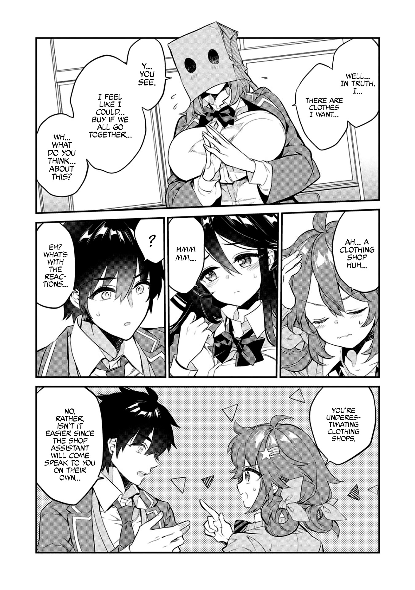 What's under Kamiyama-san's paper bag? Chapter 8 page 17 - Chapter 8: People Who Can Stand Against New Difficulties