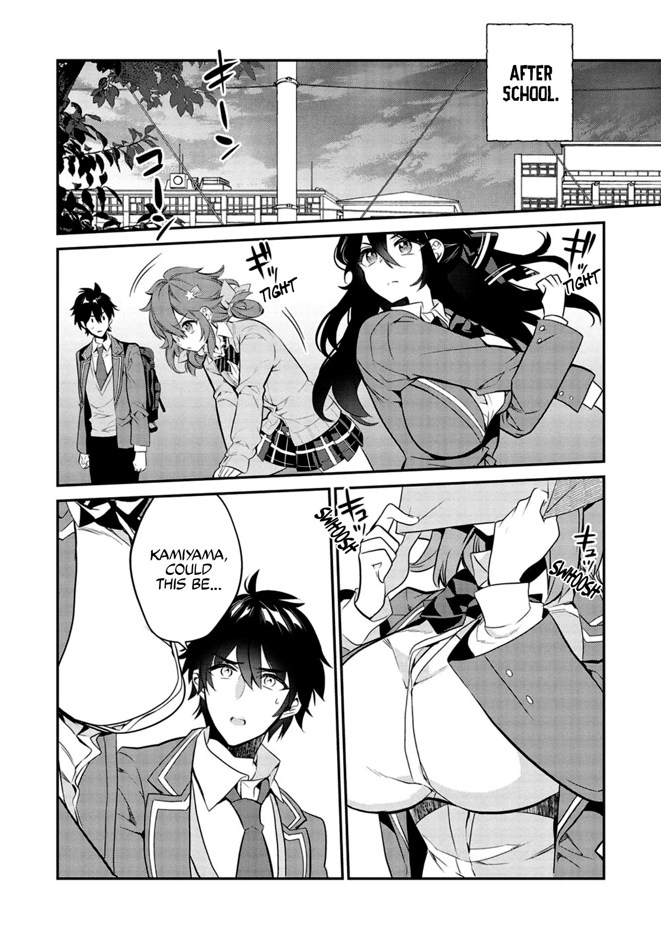 What's under Kamiyama-san's paper bag? Chapter 8 page 23 - Chapter 8: People Who Can Stand Against New Difficulties