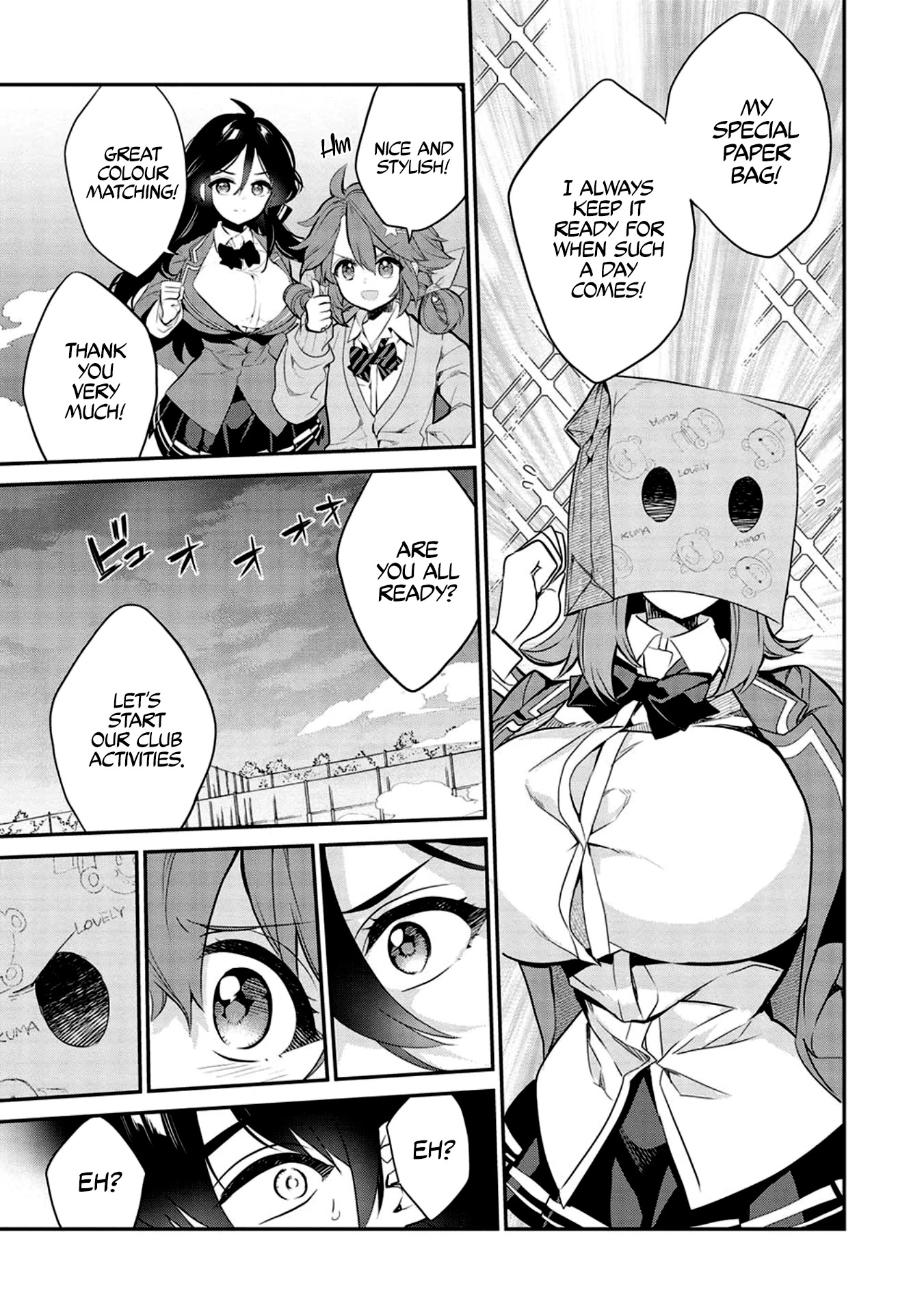 What's under Kamiyama-san's paper bag? Chapter 8 page 24 - Chapter 8: People Who Can Stand Against New Difficulties