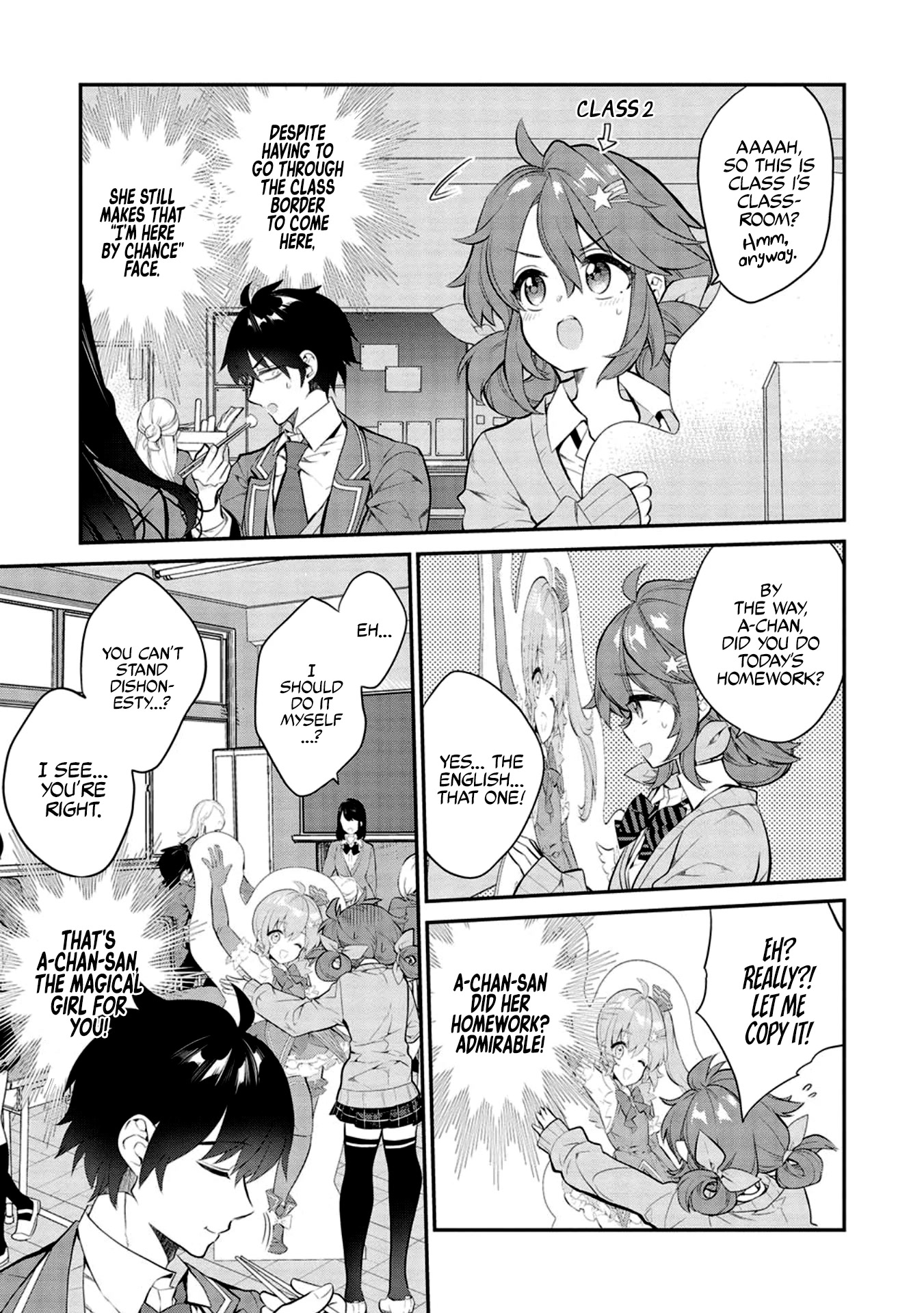 What's under Kamiyama-san's paper bag? Chapter 8 page 8 - Chapter 8: People Who Can Stand Against New Difficulties