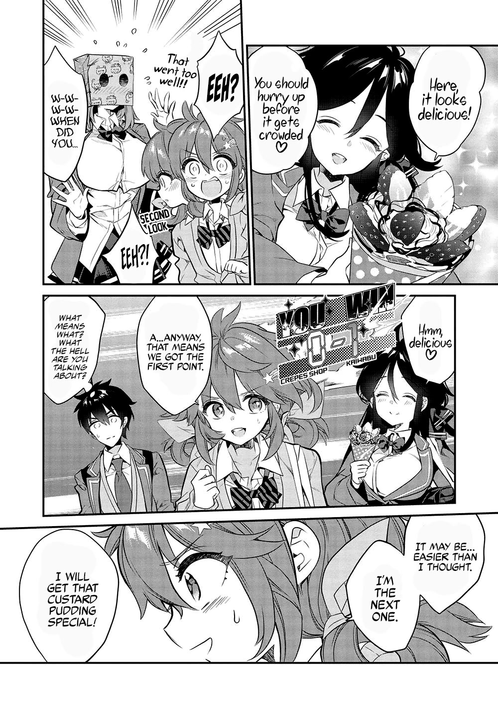What's under Kamiyama-san's paper bag? Chapter 9 page 7 - Chapter 9: Battle Start - Their Communication Ability Will Decide Who Wins...?