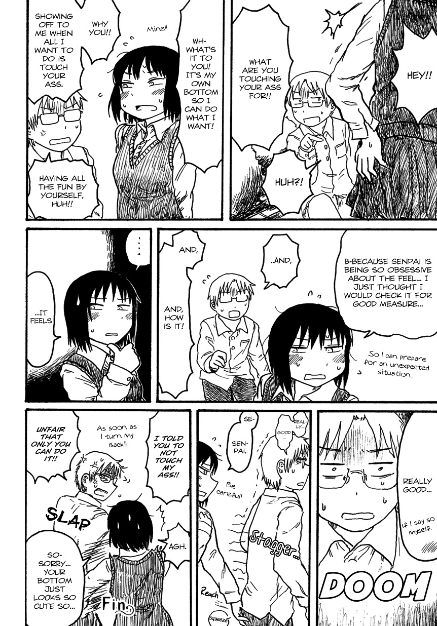 What's with people wanting to touch other people's butts Chapter 0 page 6 - Chapter 0 : [Oneshot]