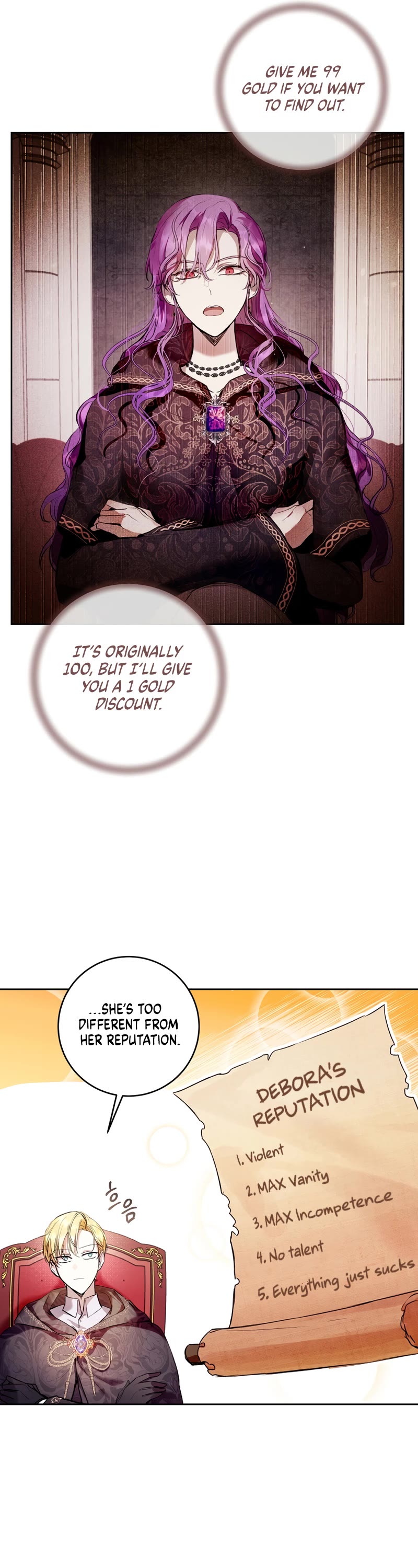 What's Wrong with Being the Villainess? Chapter 13 page 6 - Chapter 13