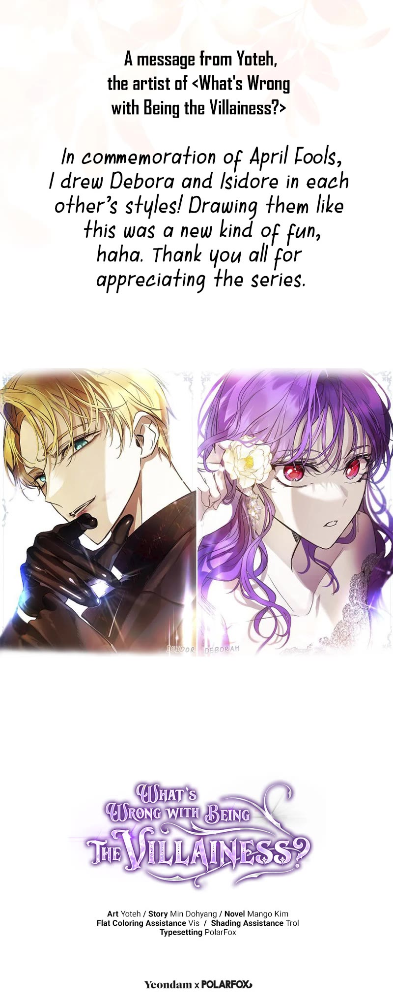 What's Wrong with Being the Villainess? Chapter 37 page 42 - Chapter 37