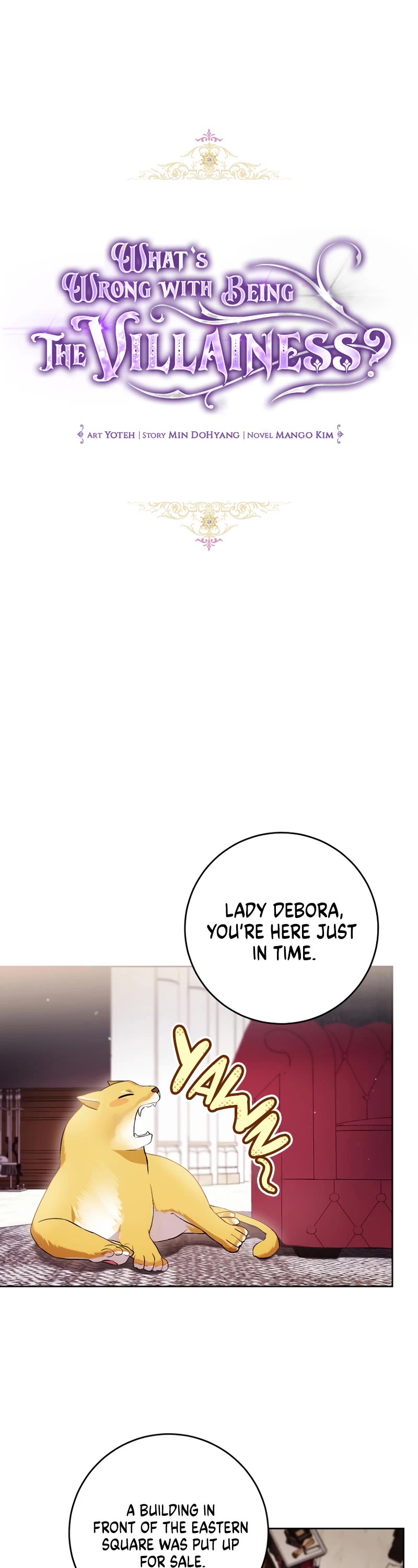What's Wrong with Being the Villainess? Chapter 45 page 11 - Chapter 45: Season 1 End