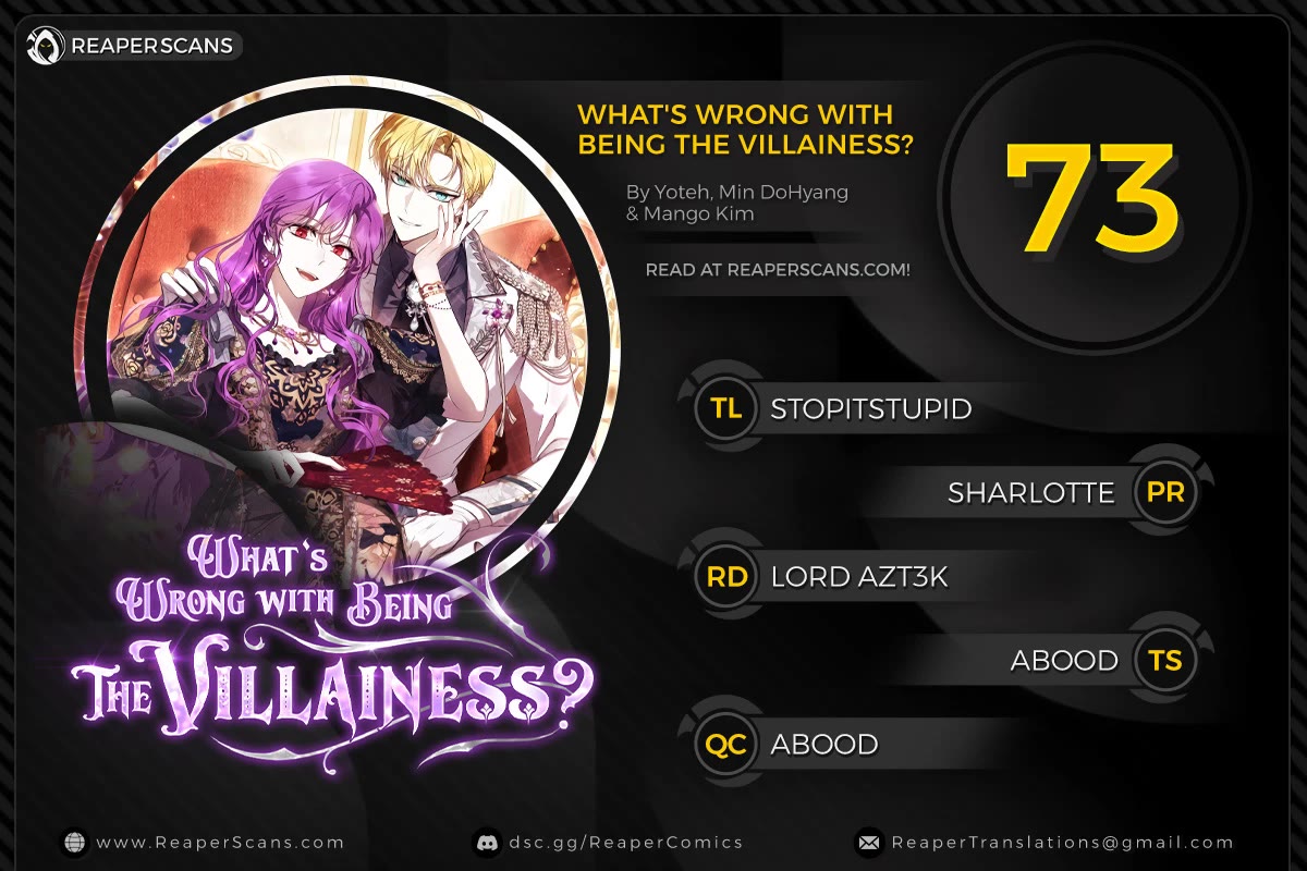 What's Wrong with Being the Villainess? Chapter 73 page 1 - Chapter 73