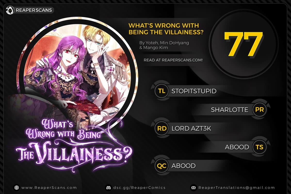 What's Wrong with Being the Villainess? Chapter 77 page 1 - Chapter 77