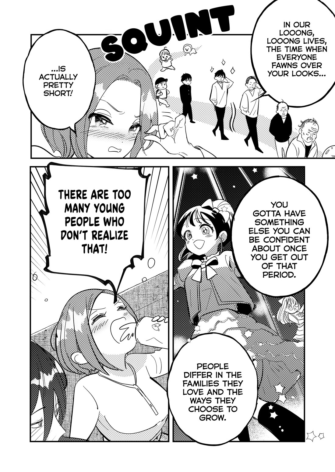 When a Divorced Single Mother Met Her Love Swamp Chapter 10 page 12 - Chapter 10: Don't Think You Can Make It Through Life Just With Good Looks