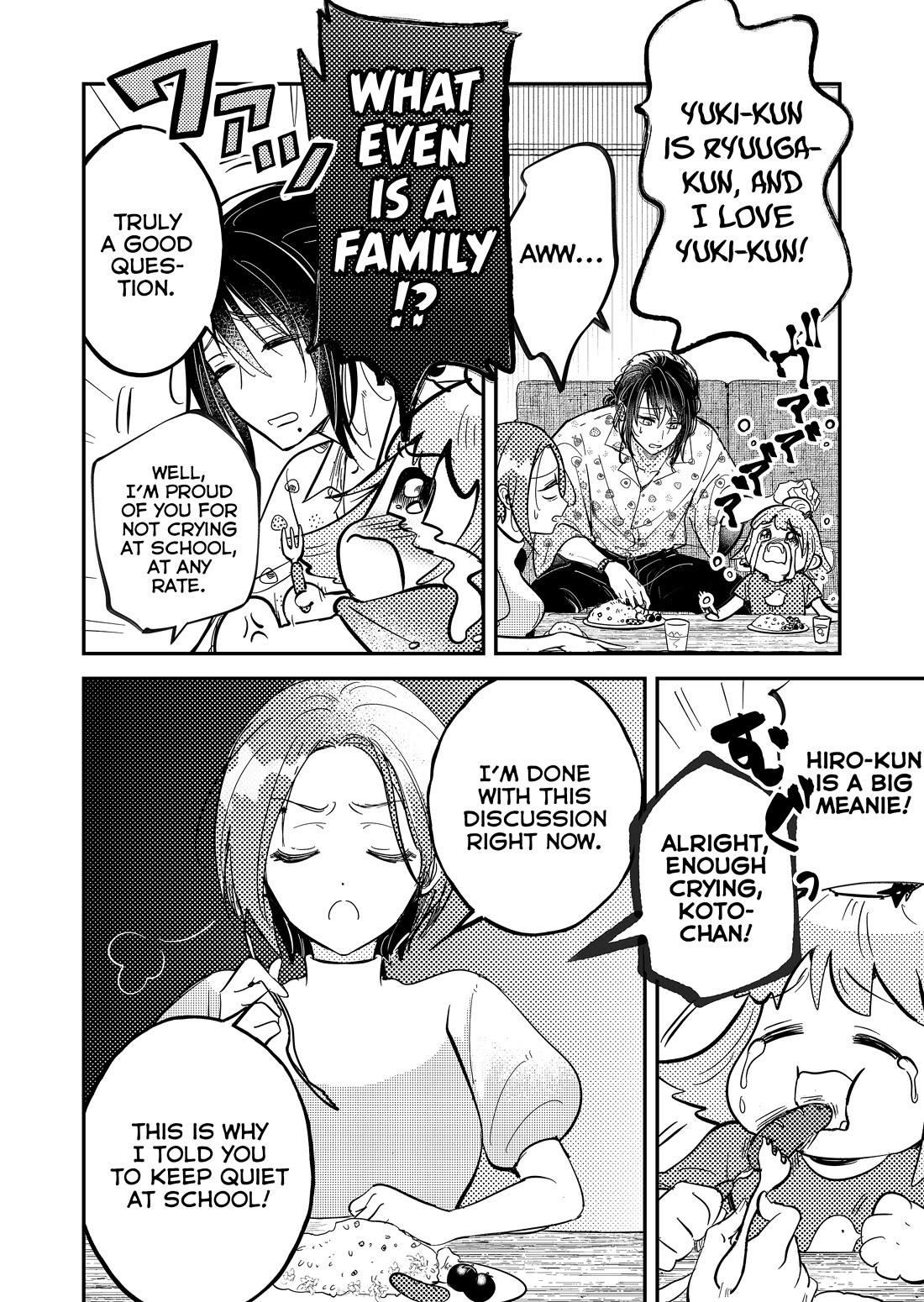 When a Divorced Single Mother Met Her Love Swamp Chapter 12 page 6 - Chapter 12: What does it mean to be family?