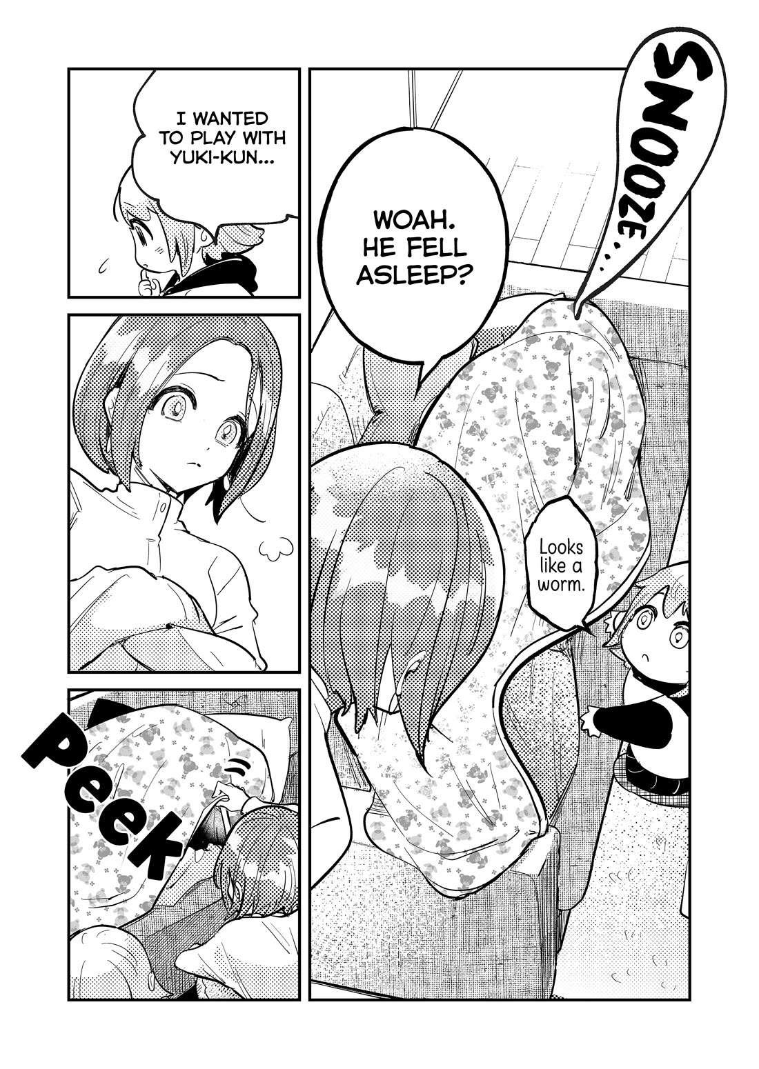 When a Divorced Single Mother Met Her Love Swamp Chapter 5 page 12 - Chapter 5: Mommy Won't Help Him?