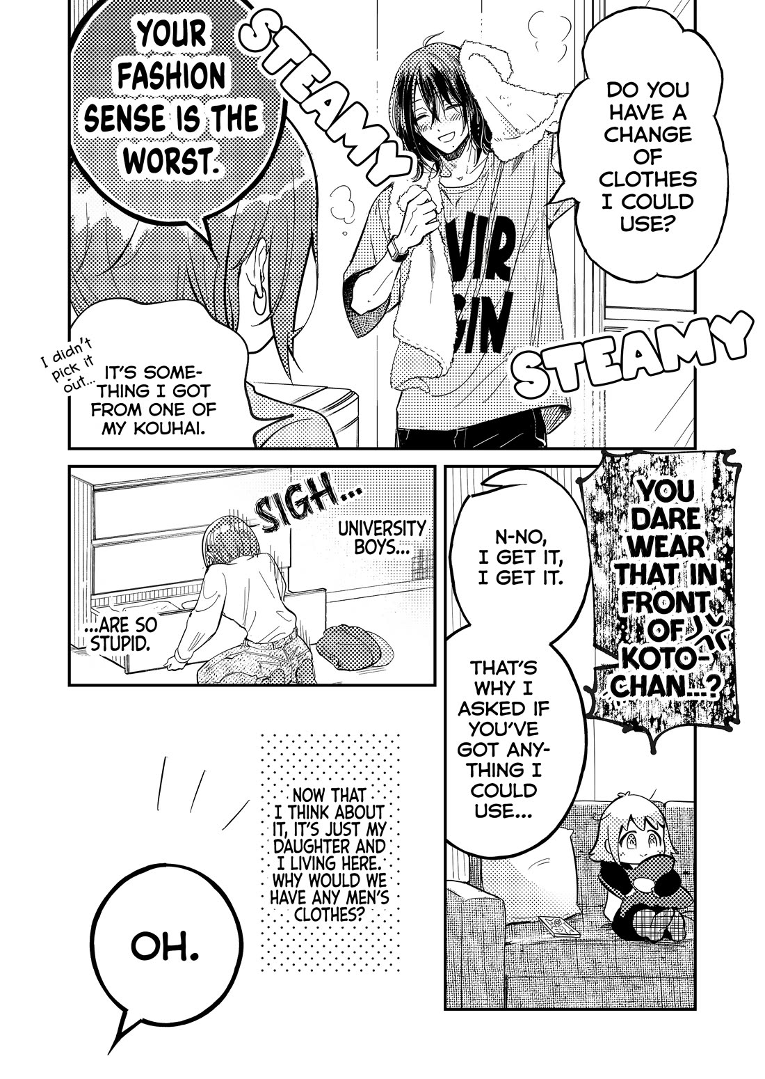 When a Divorced Single Mother Met Her Love Swamp Chapter 5 page 6 - Chapter 5: Mommy Won't Help Him?
