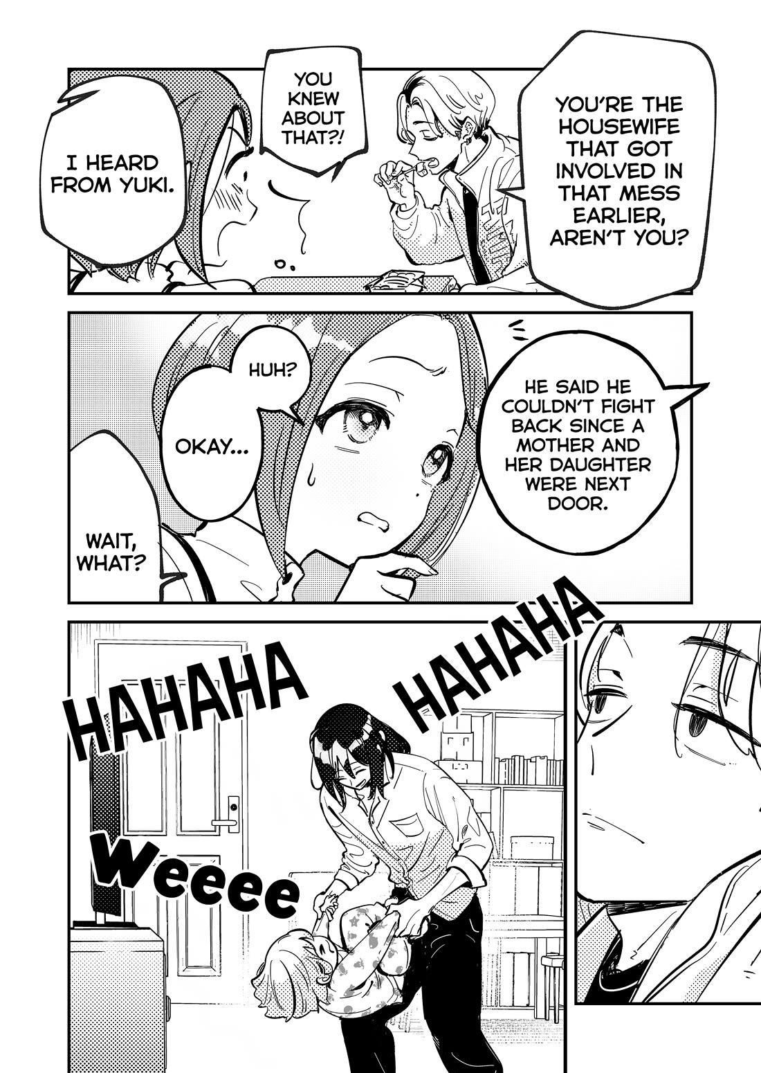 When a Divorced Single Mother Met Her Love Swamp Chapter 6 page 14 - Chapter 6: I'm Not Friends With a Guy Like That