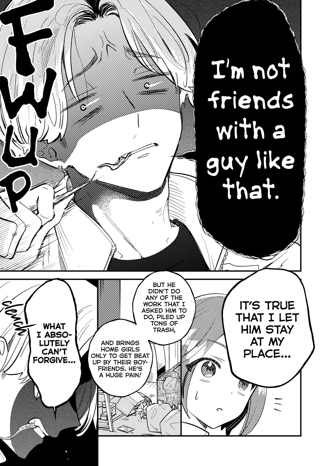 When a Divorced Single Mother Met Her Love Swamp Chapter 6 page 5 - Chapter 6: I'm Not Friends With a Guy Like That
