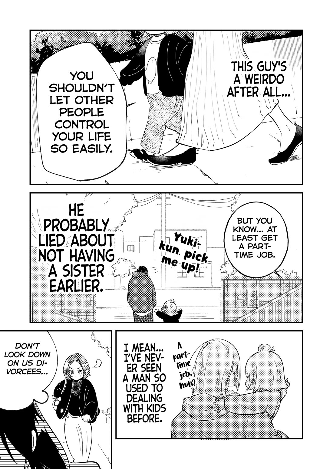 When a Divorced Single Mother Met Her Love Swamp Chapter 7 page 13 - Chapter 7: Whose Kid Is That?