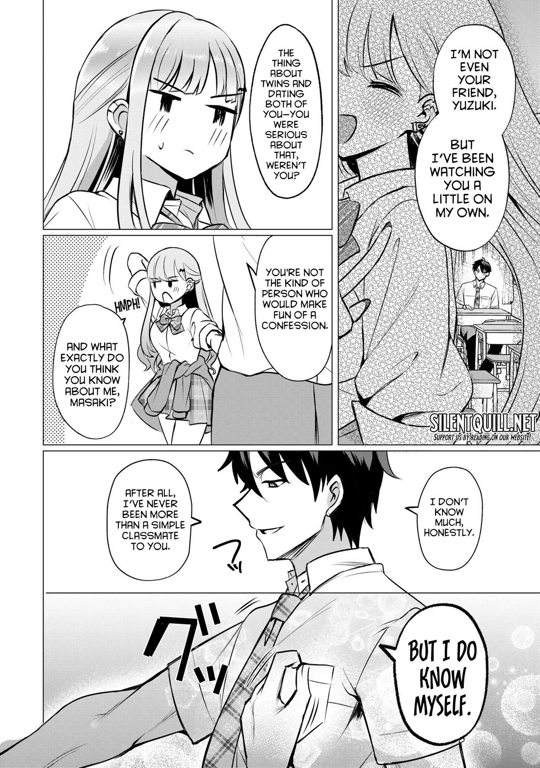 When I Confessed to the Girl I Liked, Her Twin Sister Came Along as a Bonus Chapter 1 page 17 - Chapter 1
