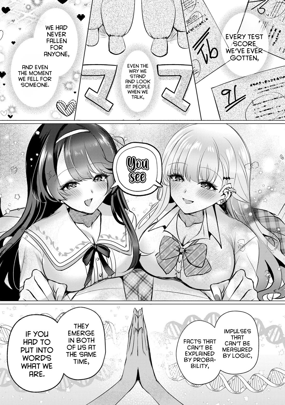 When I Confessed to the Girl I Liked, Her Twin Sister Came Along as a Bonus Chapter 3 page 24 - Chapter 3: The twin destiny of the girls I like.