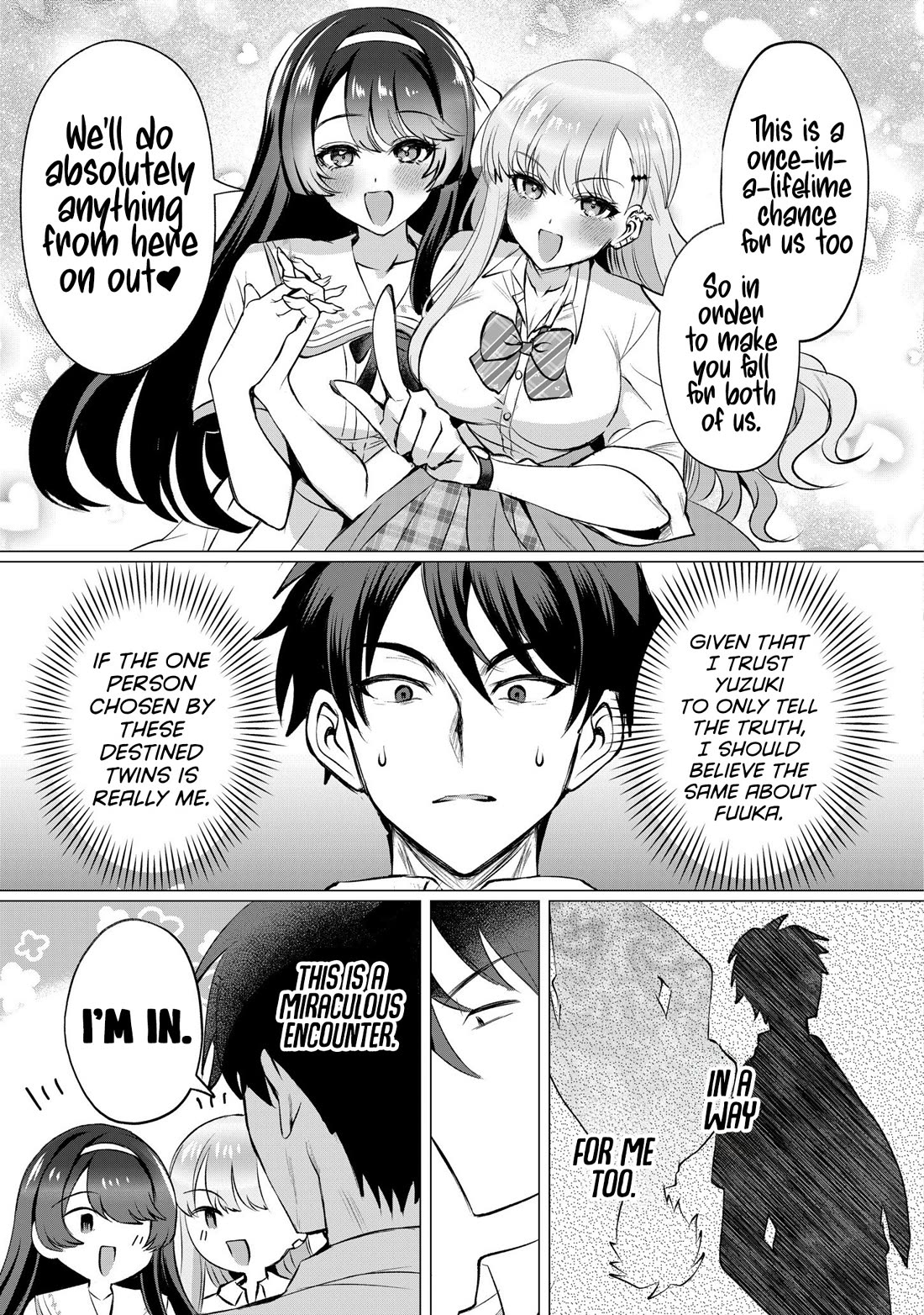 When I Confessed to the Girl I Liked, Her Twin Sister Came Along as a Bonus Chapter 3 page 26 - Chapter 3: The twin destiny of the girls I like.