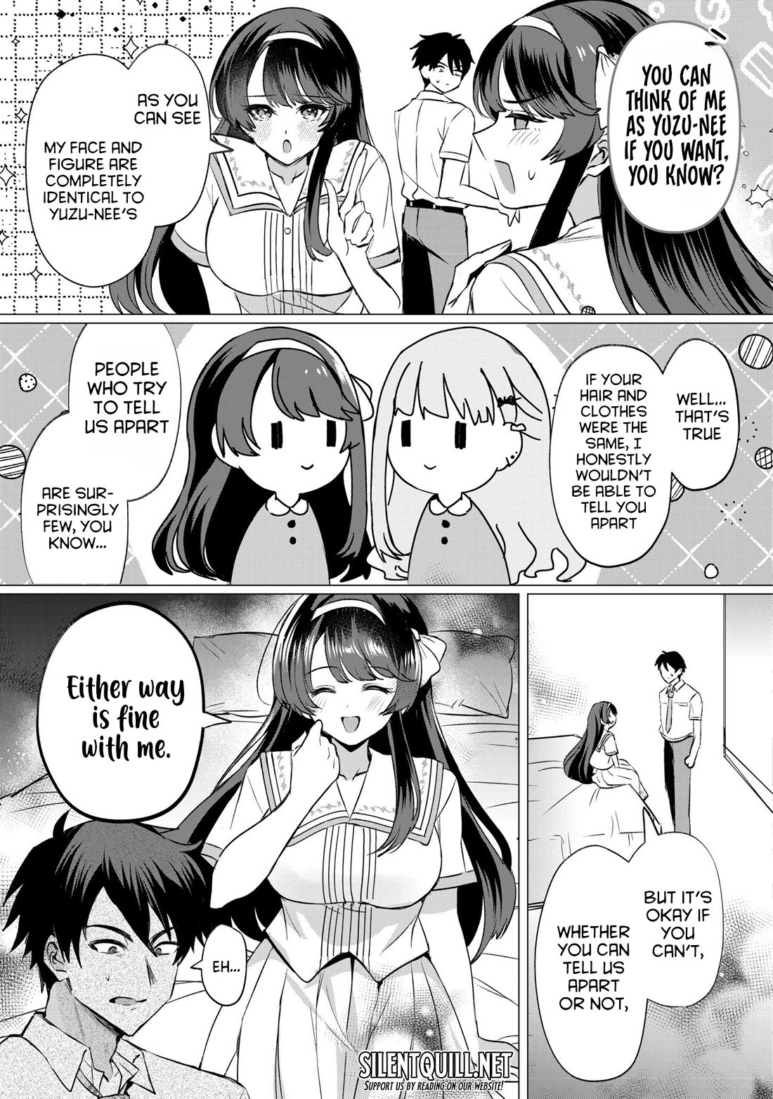 When I Confessed to the Girl I Liked, Her Twin Sister Came Along as a Bonus Chapter 3 page 4 - Chapter 3: The twin destiny of the girls I like.