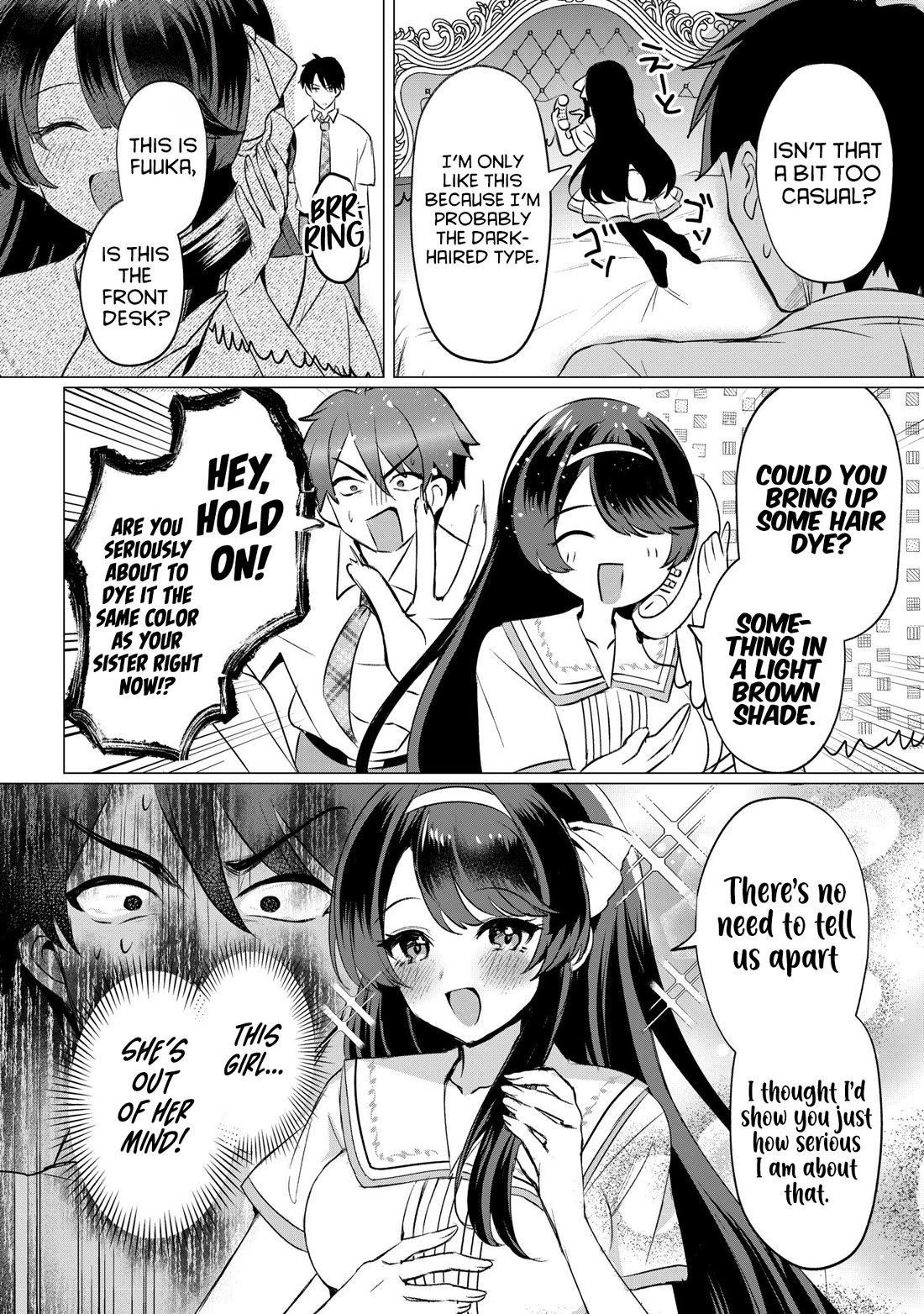 When I Confessed to the Girl I Liked, Her Twin Sister Came Along as a Bonus Chapter 3 page 5 - Chapter 3: The twin destiny of the girls I like.