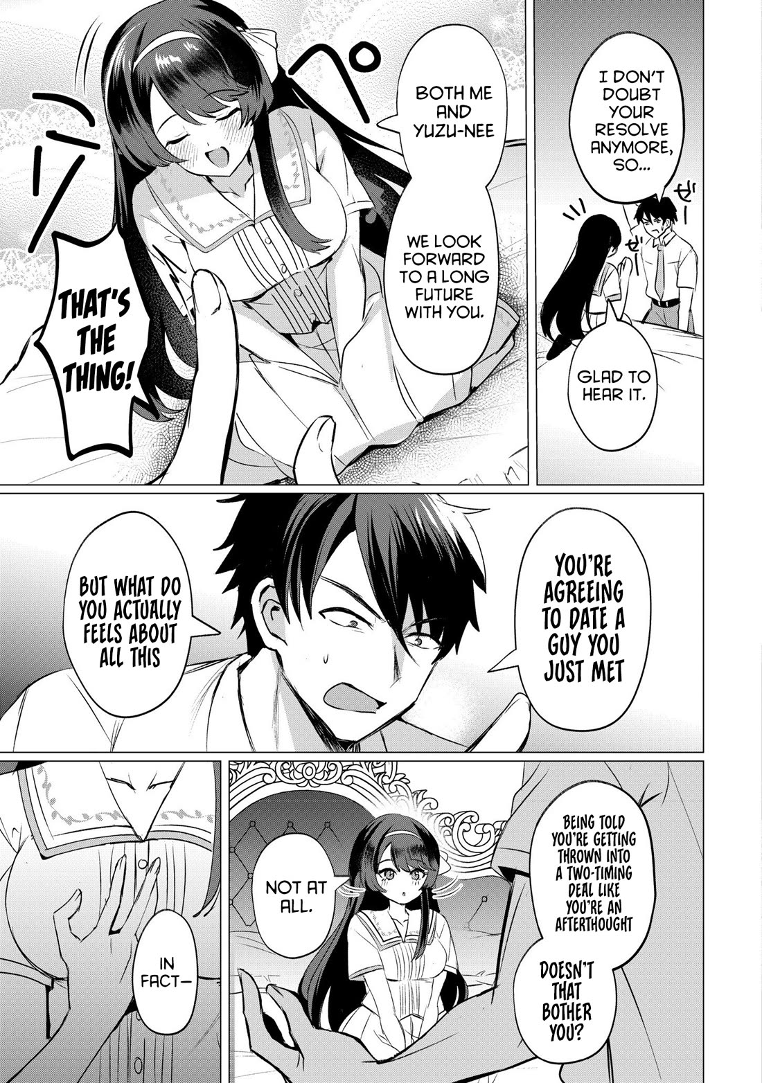 When I Confessed to the Girl I Liked, Her Twin Sister Came Along as a Bonus Chapter 3 page 6 - Chapter 3: The twin destiny of the girls I like.