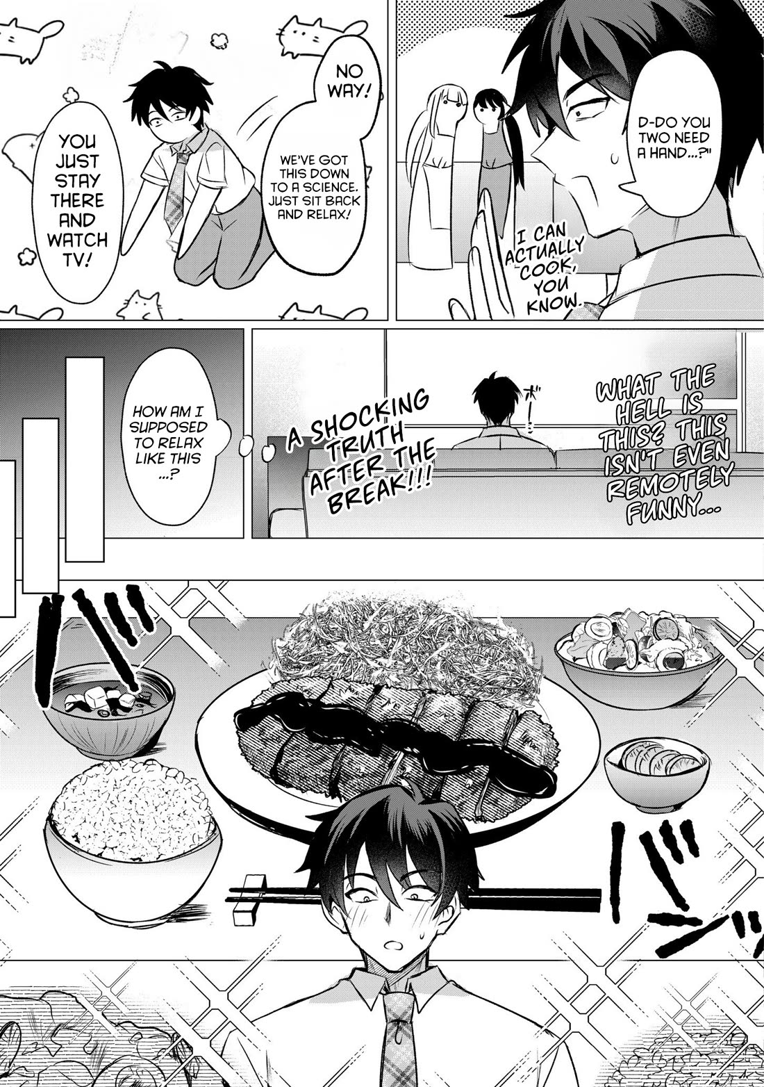 When I Confessed to the Girl I Liked, Her Twin Sister Came Along as a Bonus Chapter 4 page 12 - Chapter 4: The Reality of Living with the Girls I Love