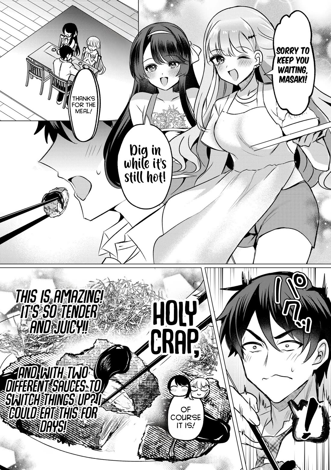When I Confessed to the Girl I Liked, Her Twin Sister Came Along as a Bonus Chapter 4 page 13 - Chapter 4: The Reality of Living with the Girls I Love