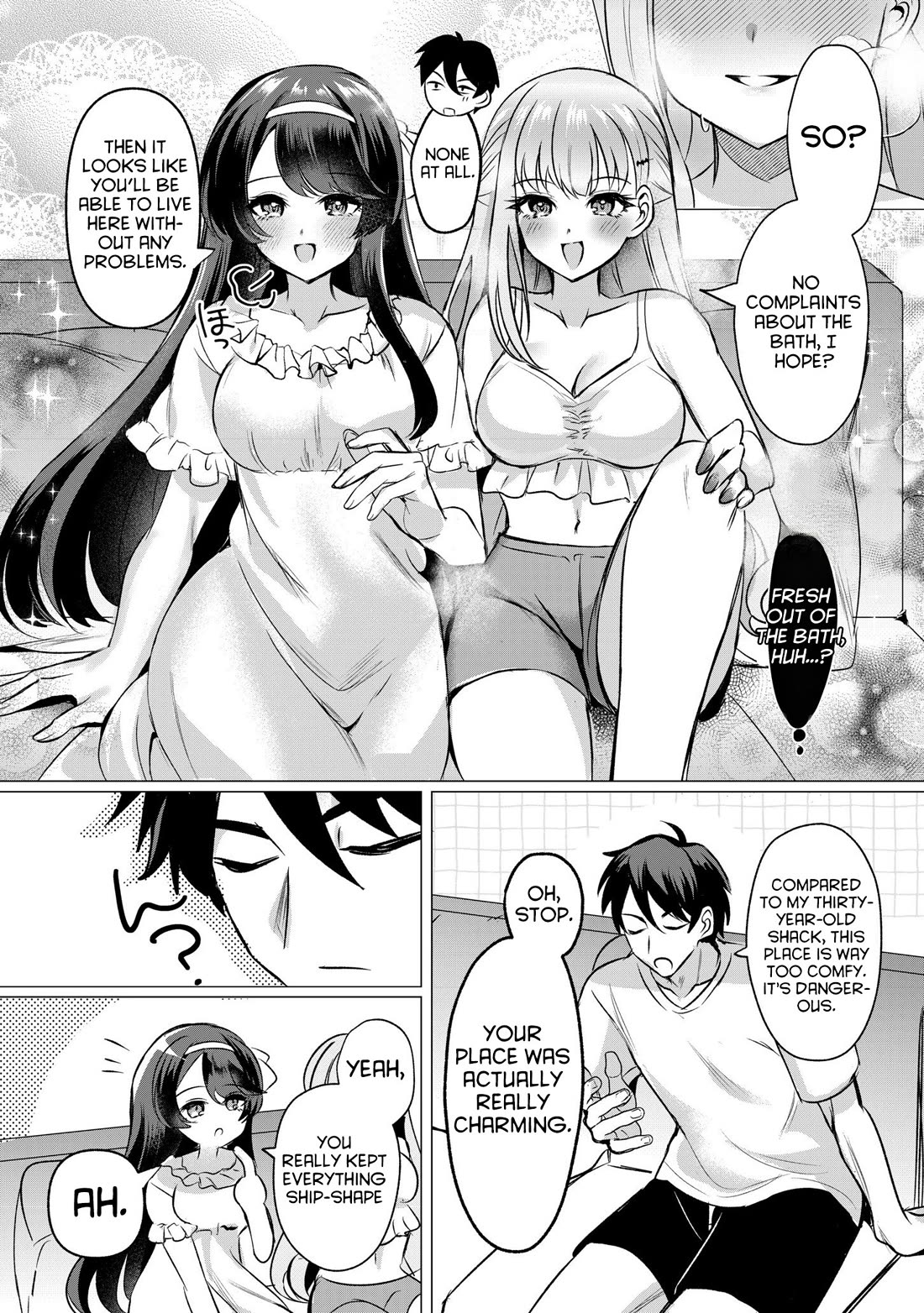 When I Confessed to the Girl I Liked, Her Twin Sister Came Along as a Bonus Chapter 4 page 17 - Chapter 4: The Reality of Living with the Girls I Love