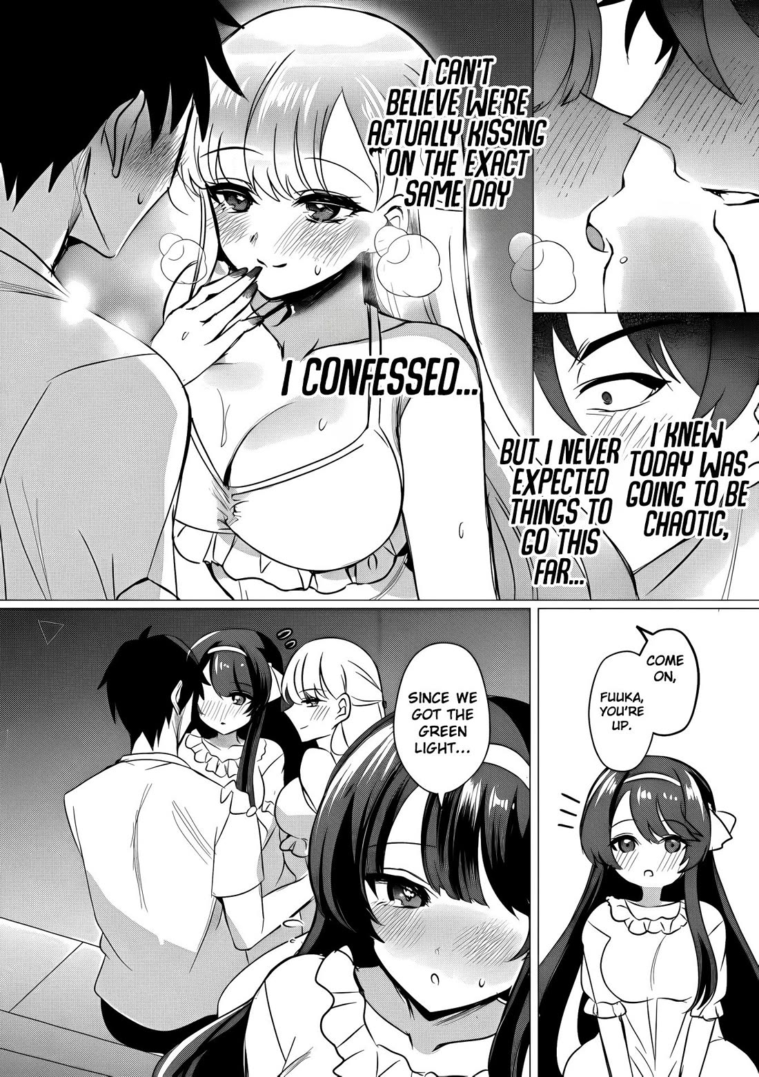 When I Confessed to the Girl I Liked, Her Twin Sister Came Along as a Bonus Chapter 5 page 3 - Chapter 5: The Warmth Of The Kiss From The Girls I Love