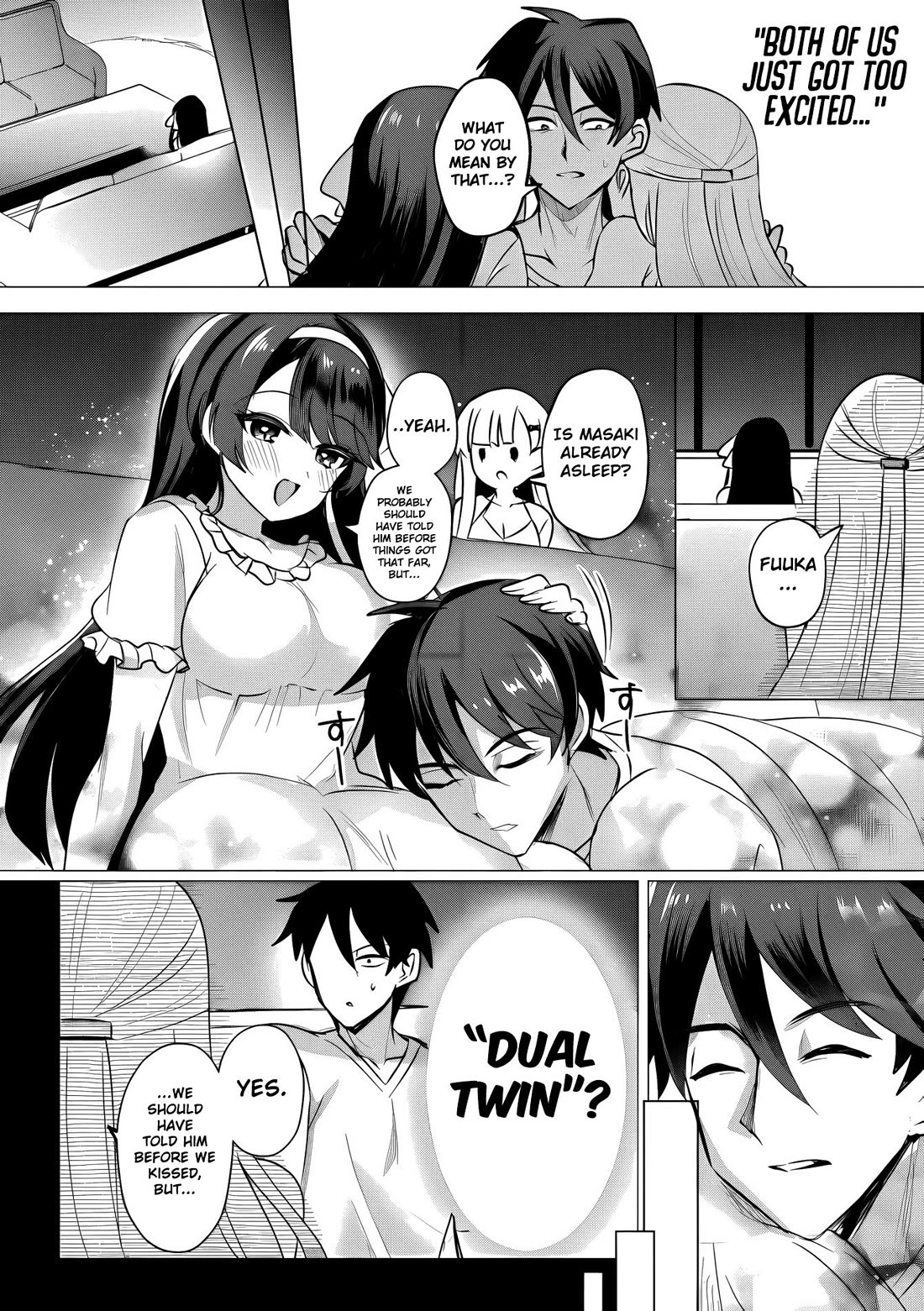 When I Confessed to the Girl I Liked, Her Twin Sister Came Along as a Bonus Chapter 5 page 9 - Chapter 5: The Warmth Of The Kiss From The Girls I Love